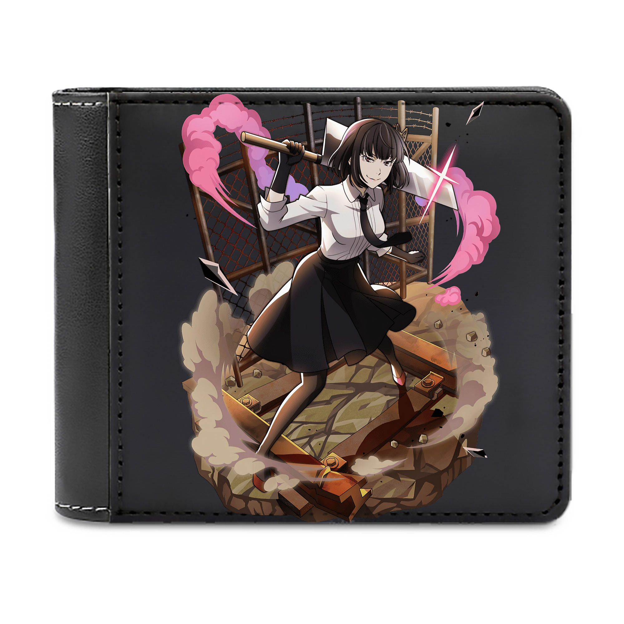 （画像用） 文豪ストレイドッグス Bungo Stray Dogs 二つ折り革財布