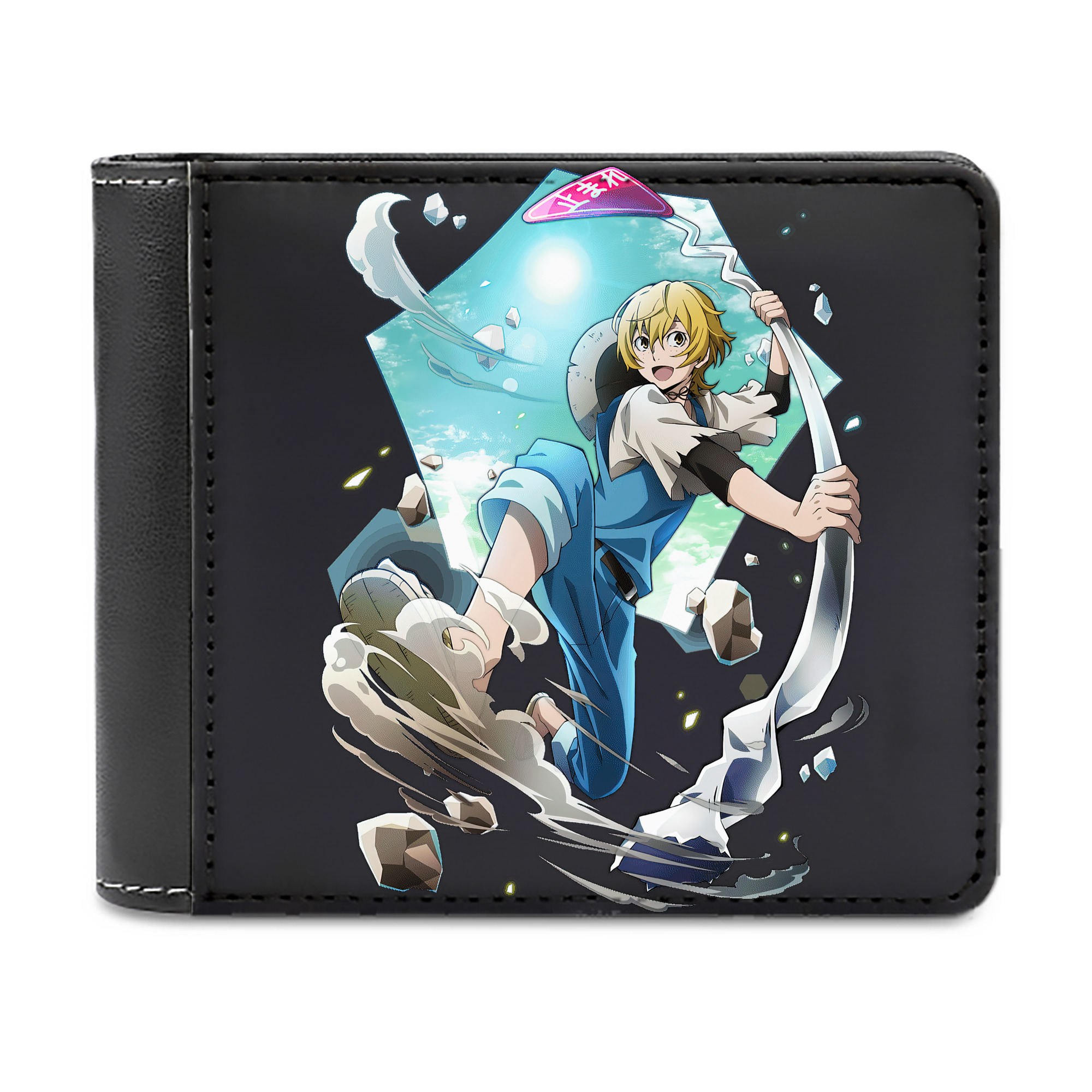 （画像用） 文豪ストレイドッグス Bungo Stray Dogs 二つ折り革財布