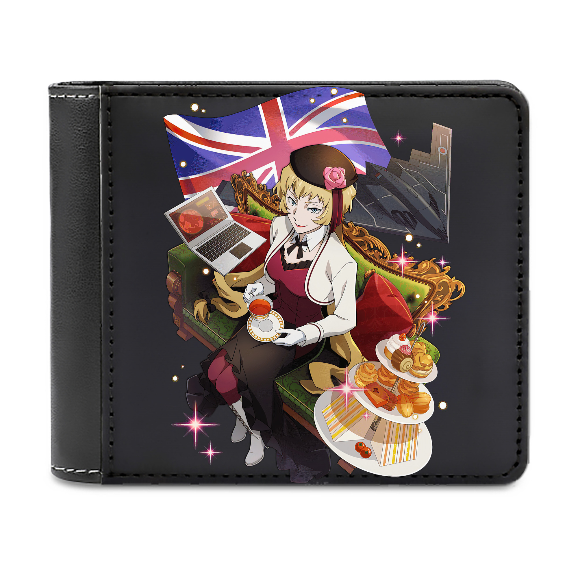 （画像用） 文豪ストレイドッグス Bungo Stray Dogs 二つ折り革財布