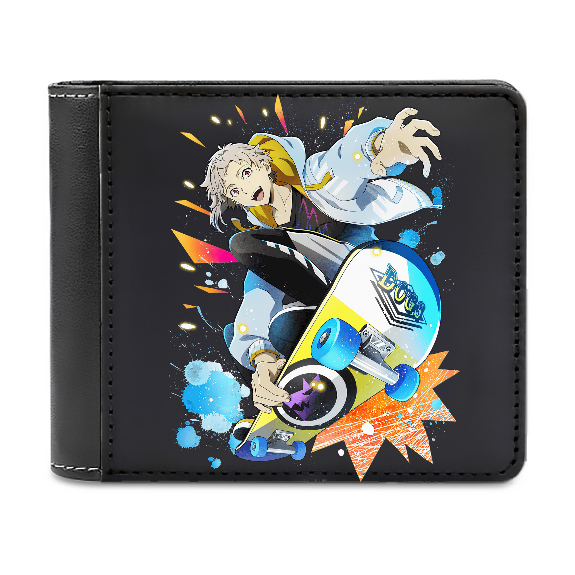 （画像用） 文豪ストレイドッグス Bungo Stray Dogs 二つ折り革財布