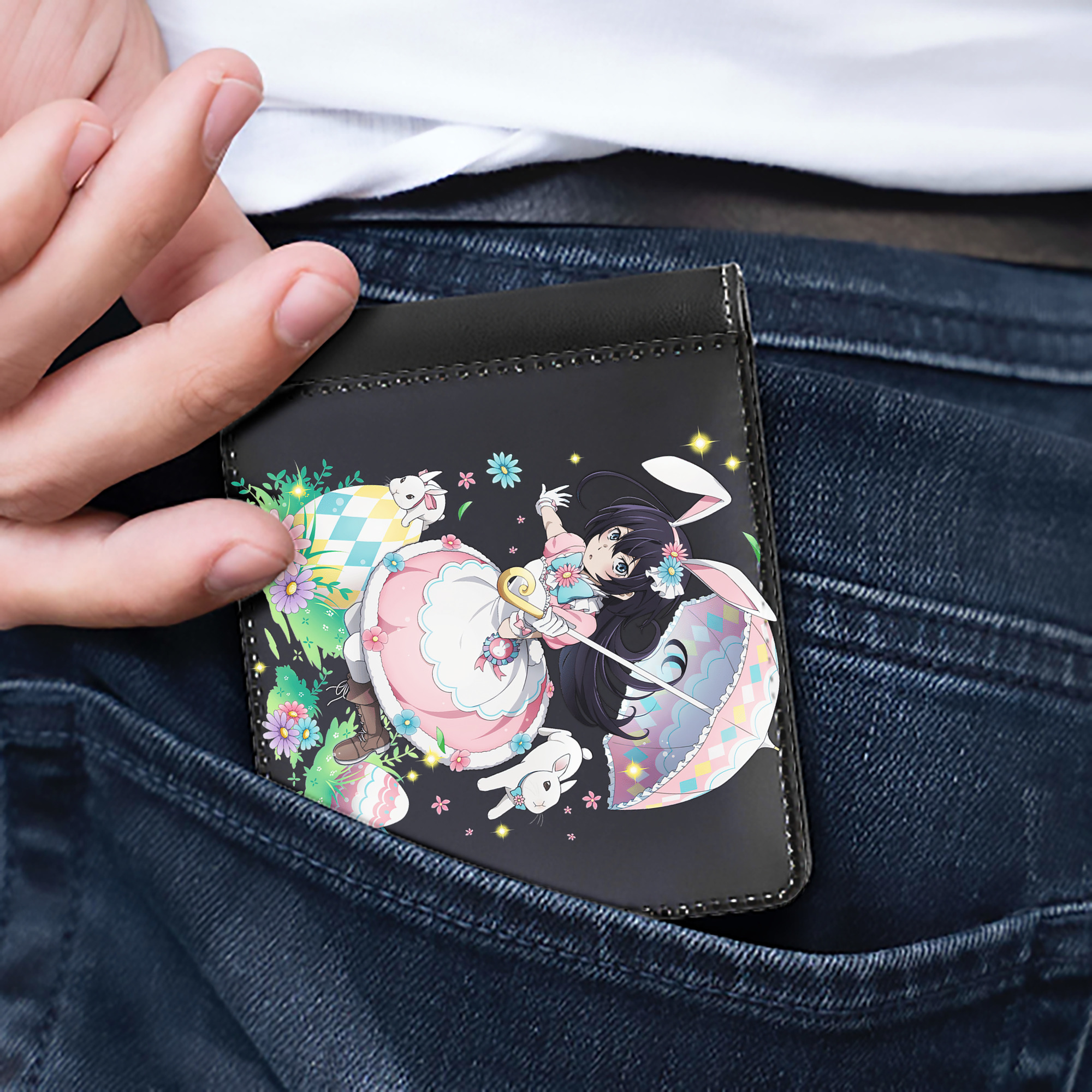 （画像用） 文豪ストレイドッグス Bungo Stray Dogs 二つ折り革財布