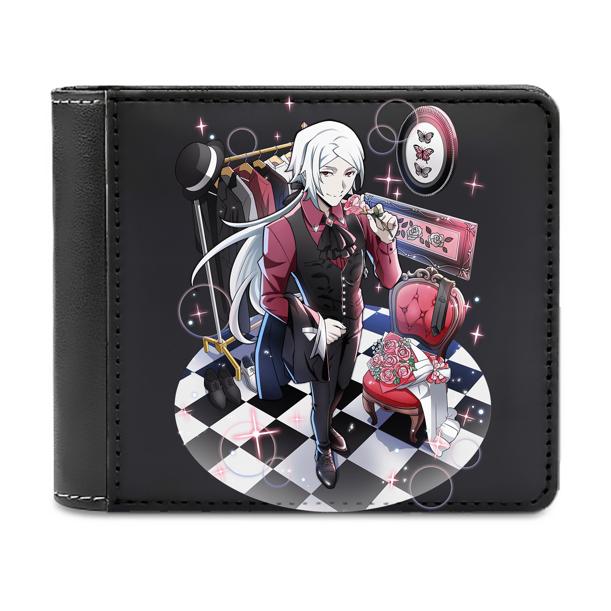 （画像用） 文豪ストレイドッグス Bungo Stray Dogs 二つ折り革財布