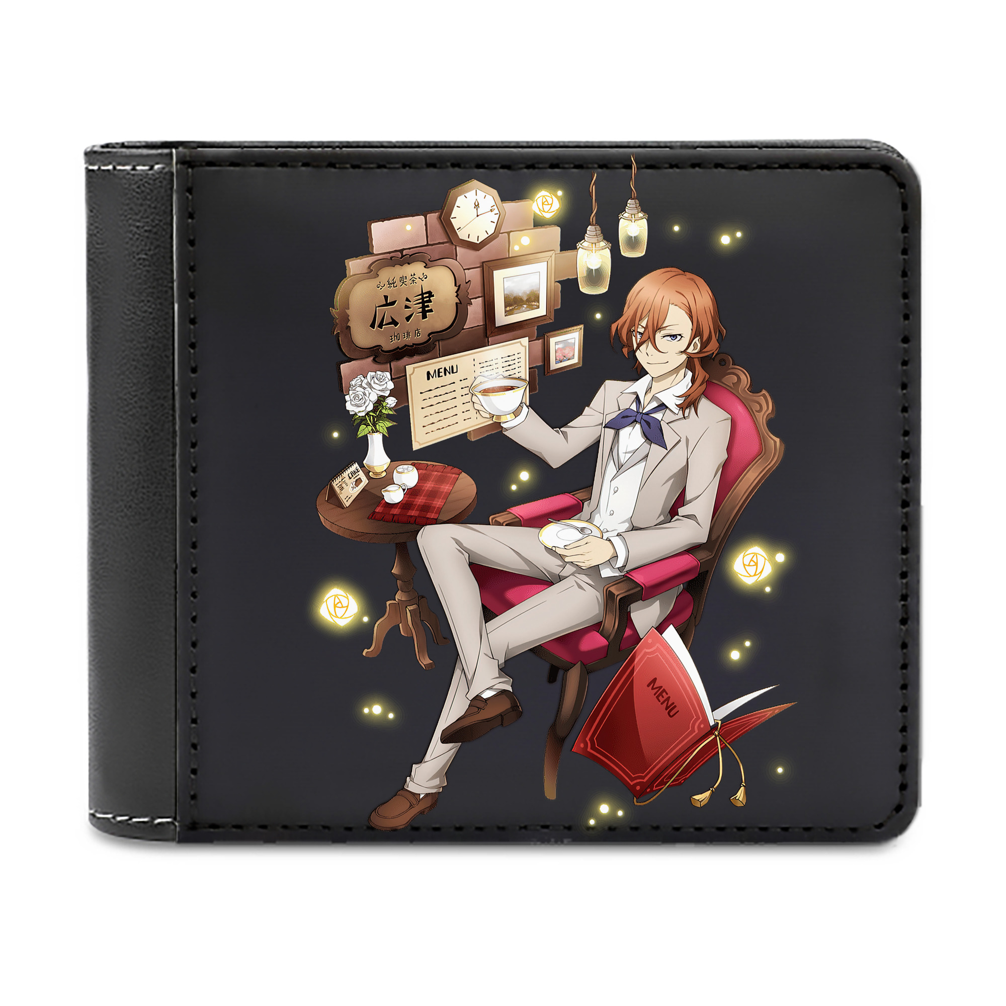 （画像用） 文豪ストレイドッグス Bungo Stray Dogs 二つ折り革財布