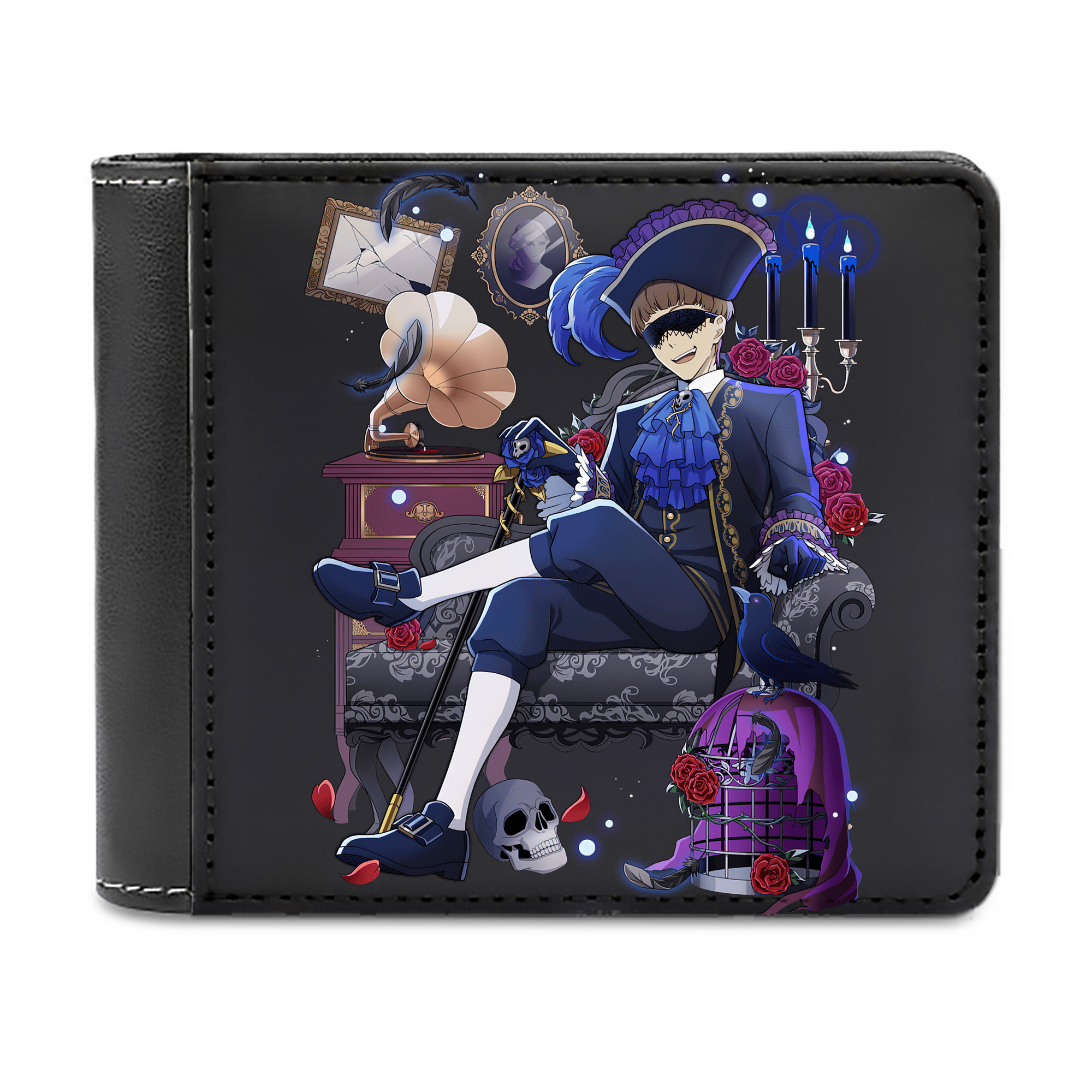 （画像用） 文豪ストレイドッグス Bungo Stray Dogs 二つ折り革財布