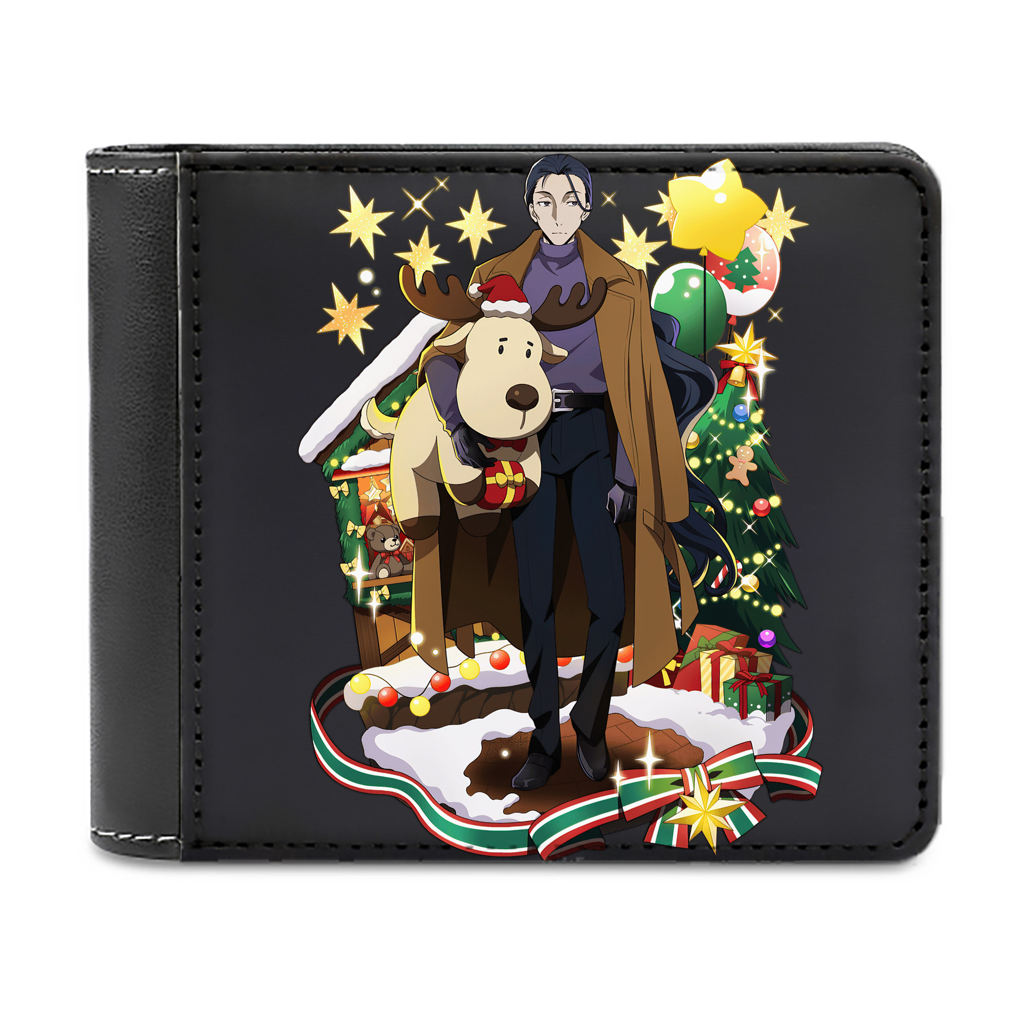 （画像用） 文豪ストレイドッグス Bungo Stray Dogs 二つ折り革財布
