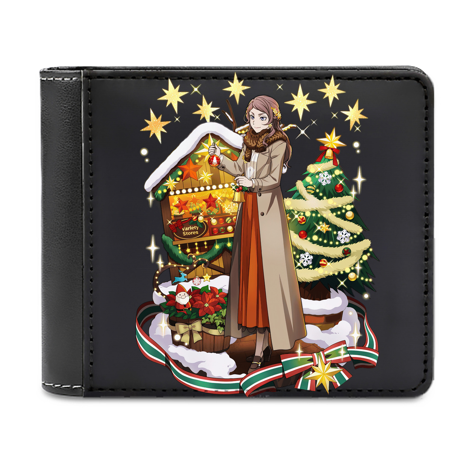 （画像用） 文豪ストレイドッグス Bungo Stray Dogs 二つ折り革財布