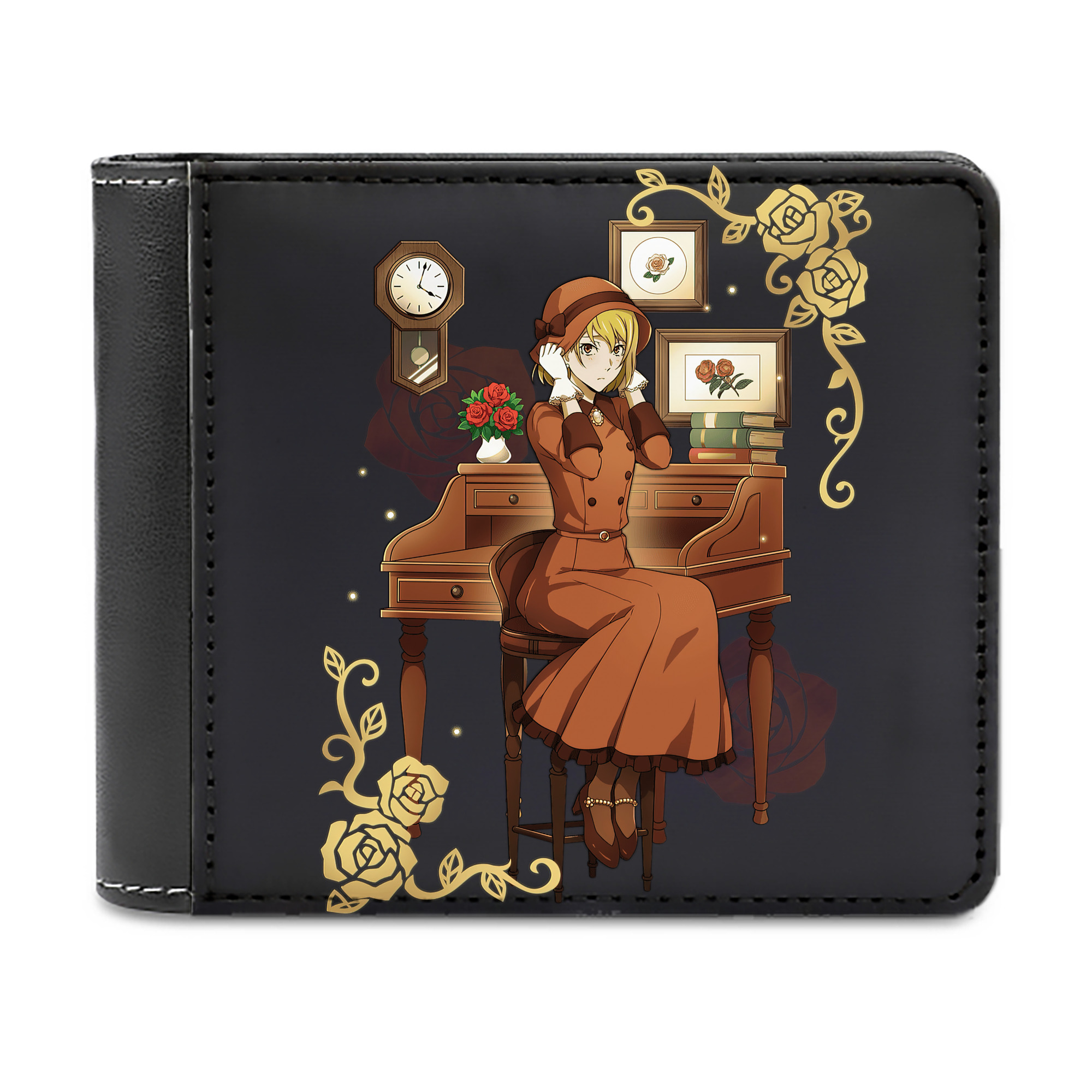 （画像用） 文豪ストレイドッグス Bungo Stray Dogs 二つ折り革財布