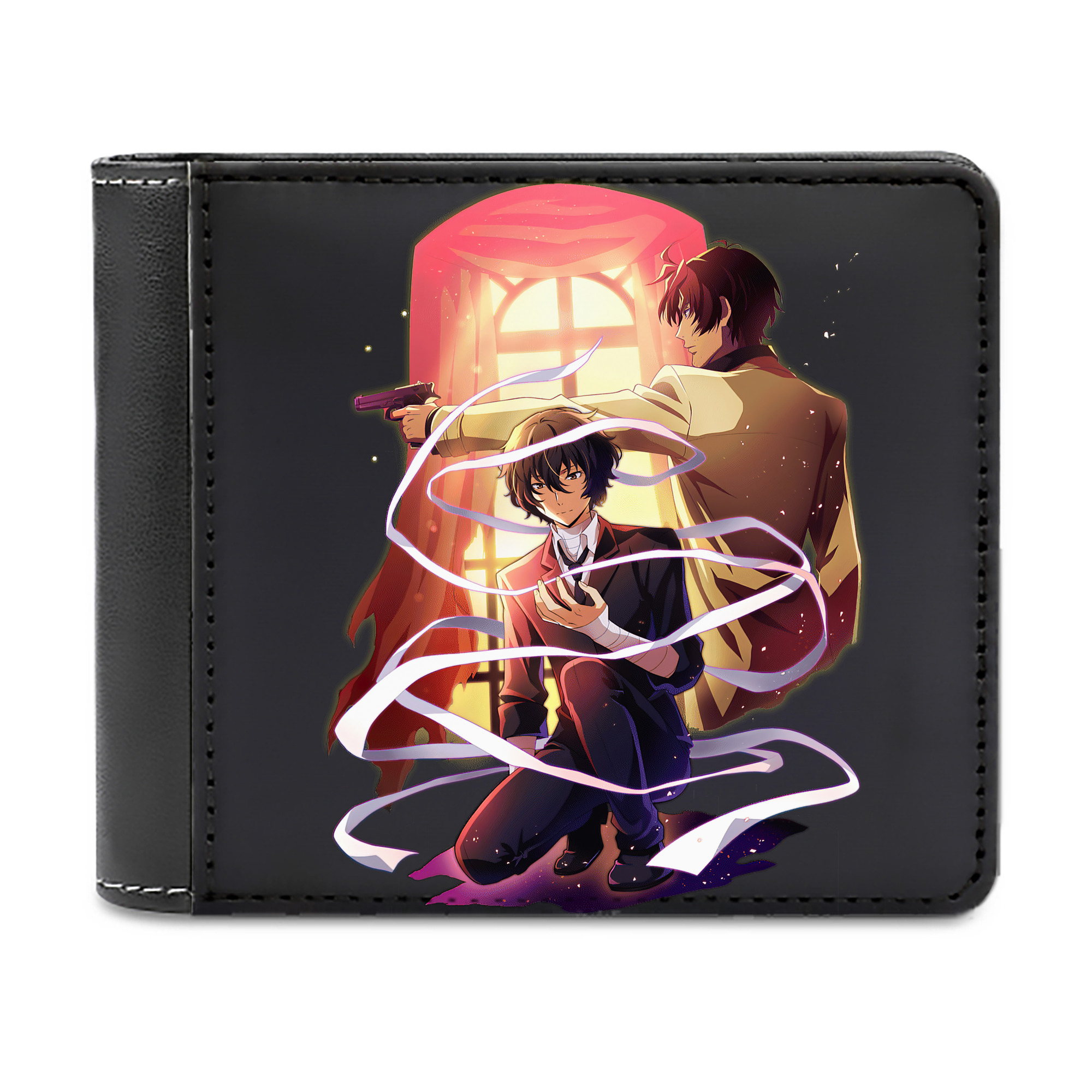 （画像用） 文豪ストレイドッグス Bungo Stray Dogs 二つ折り革財布