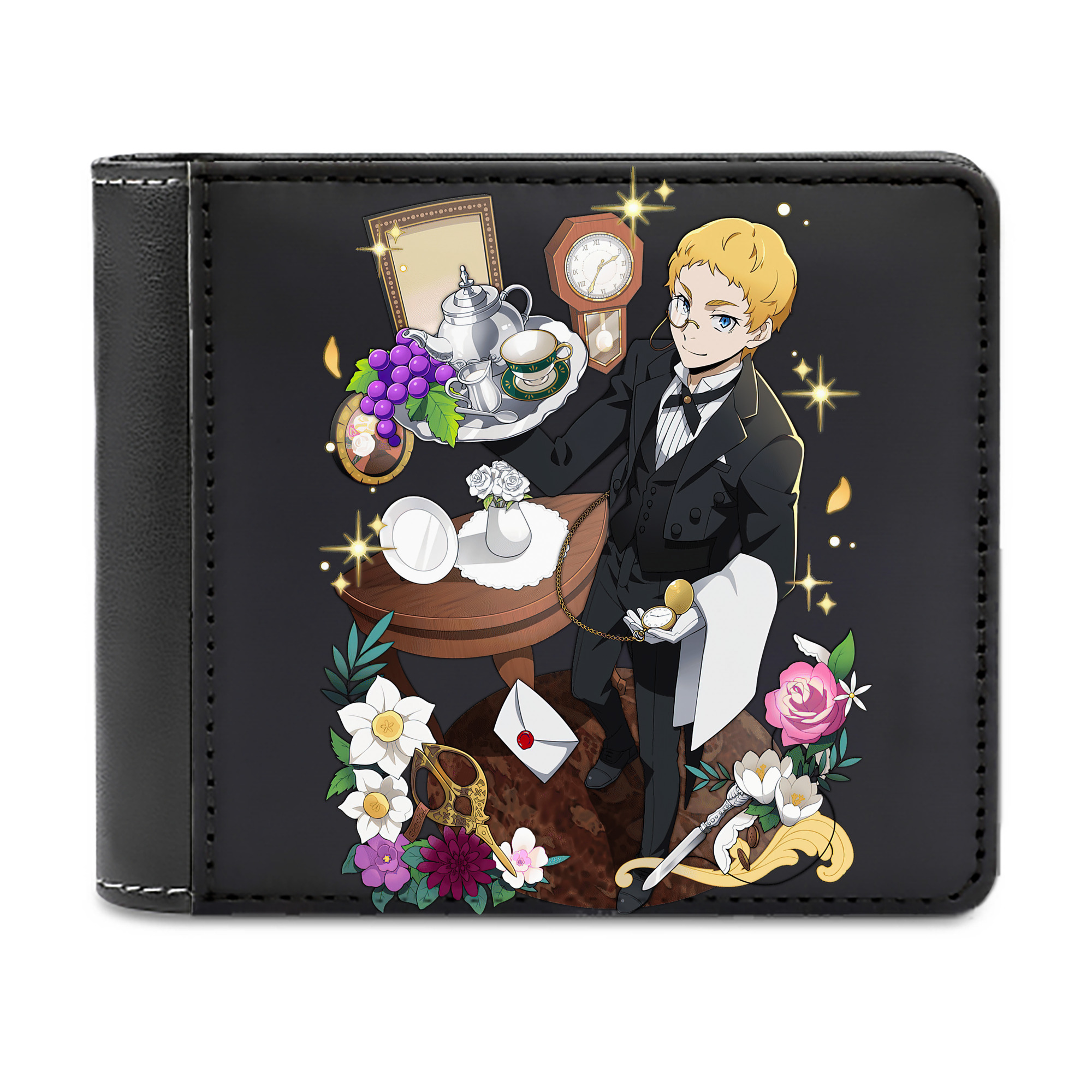 （画像用） 文豪ストレイドッグス Bungo Stray Dogs 二つ折り革財布