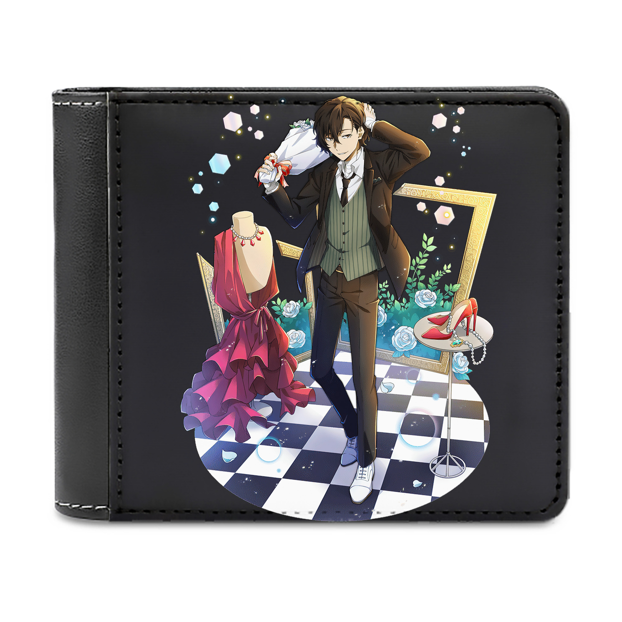 （画像用） 文豪ストレイドッグス Bungo Stray Dogs 二つ折り革財布