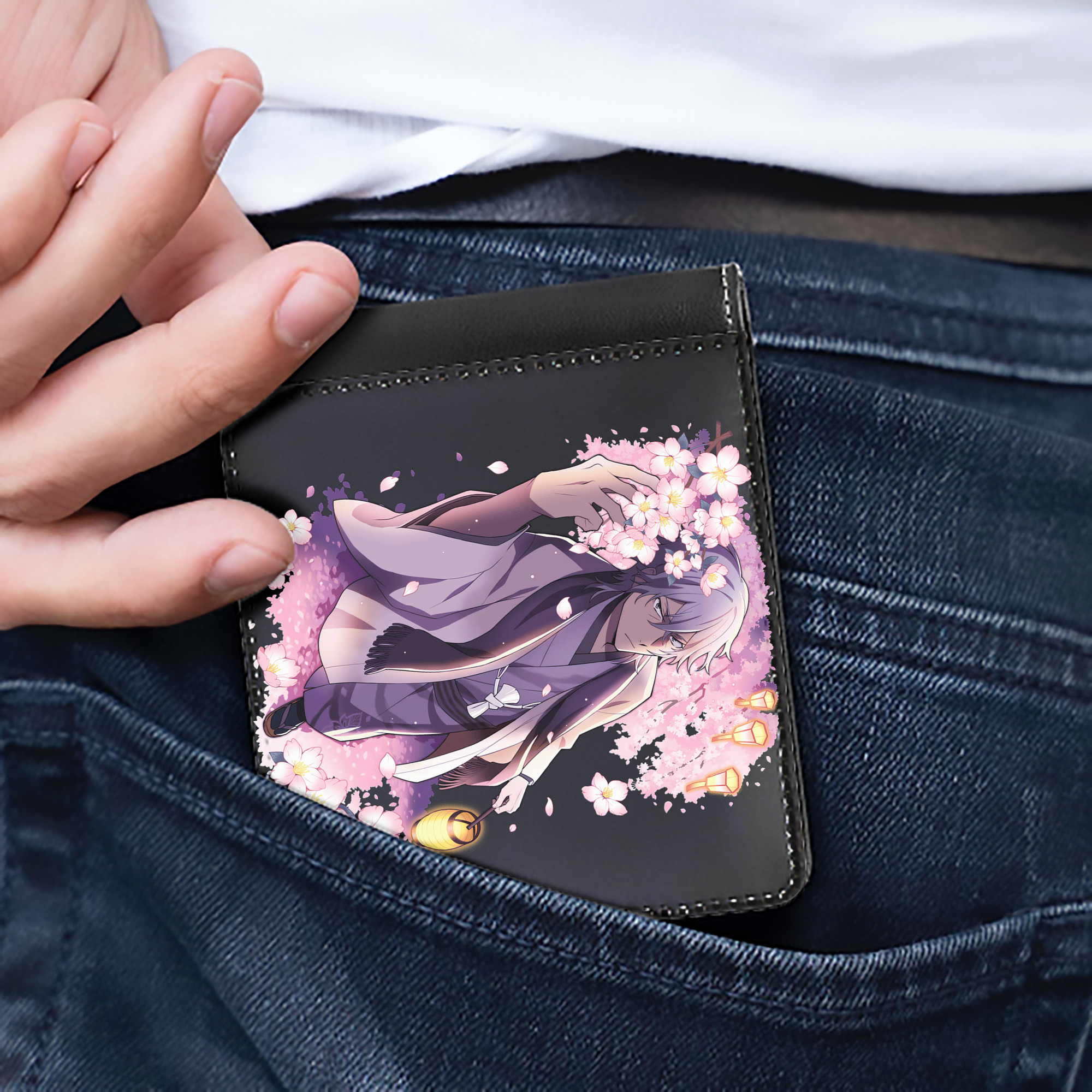 （画像用） 文豪ストレイドッグス Bungo Stray Dogs 二つ折り革財布
