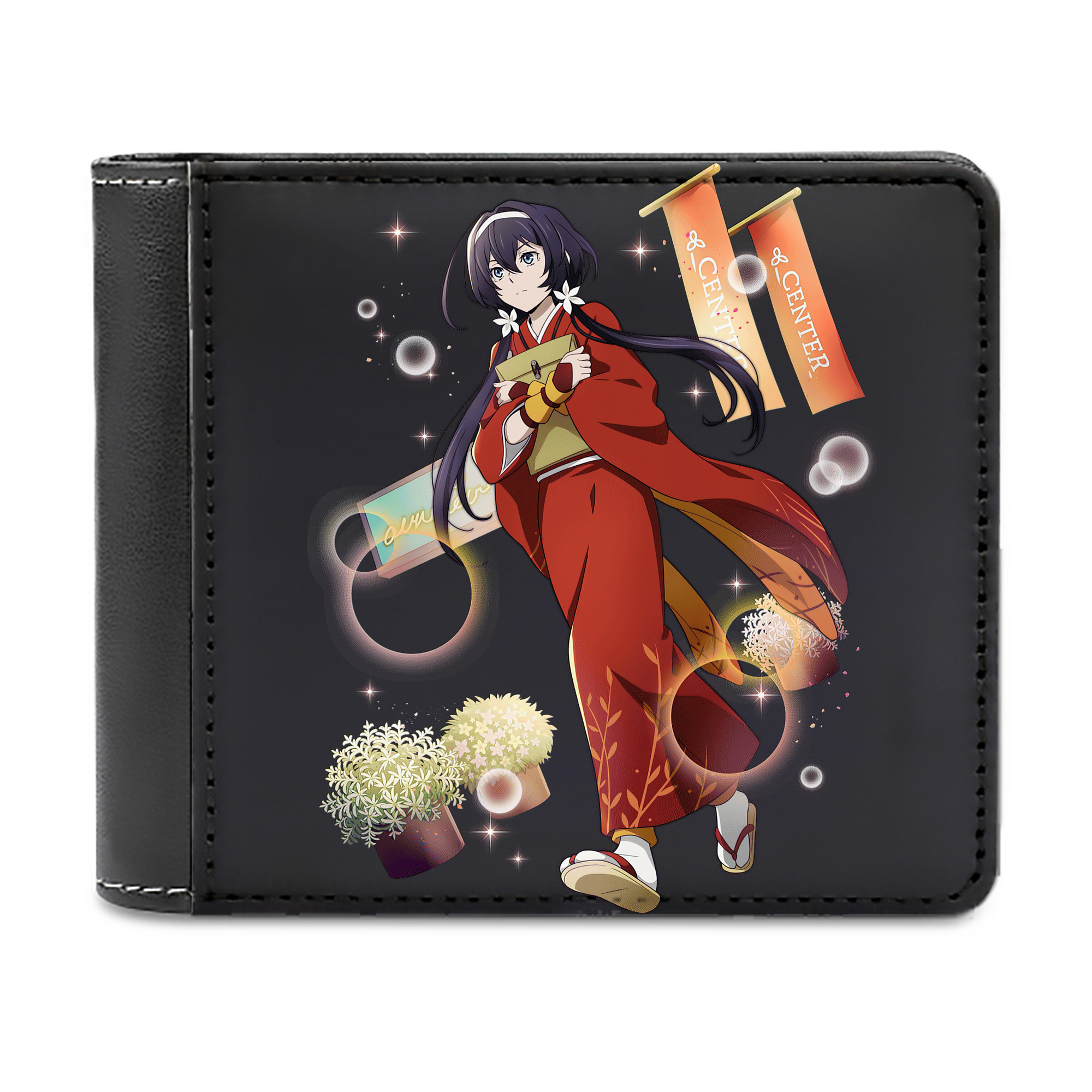 （画像用） 文豪ストレイドッグス Bungo Stray Dogs 二つ折り革財布