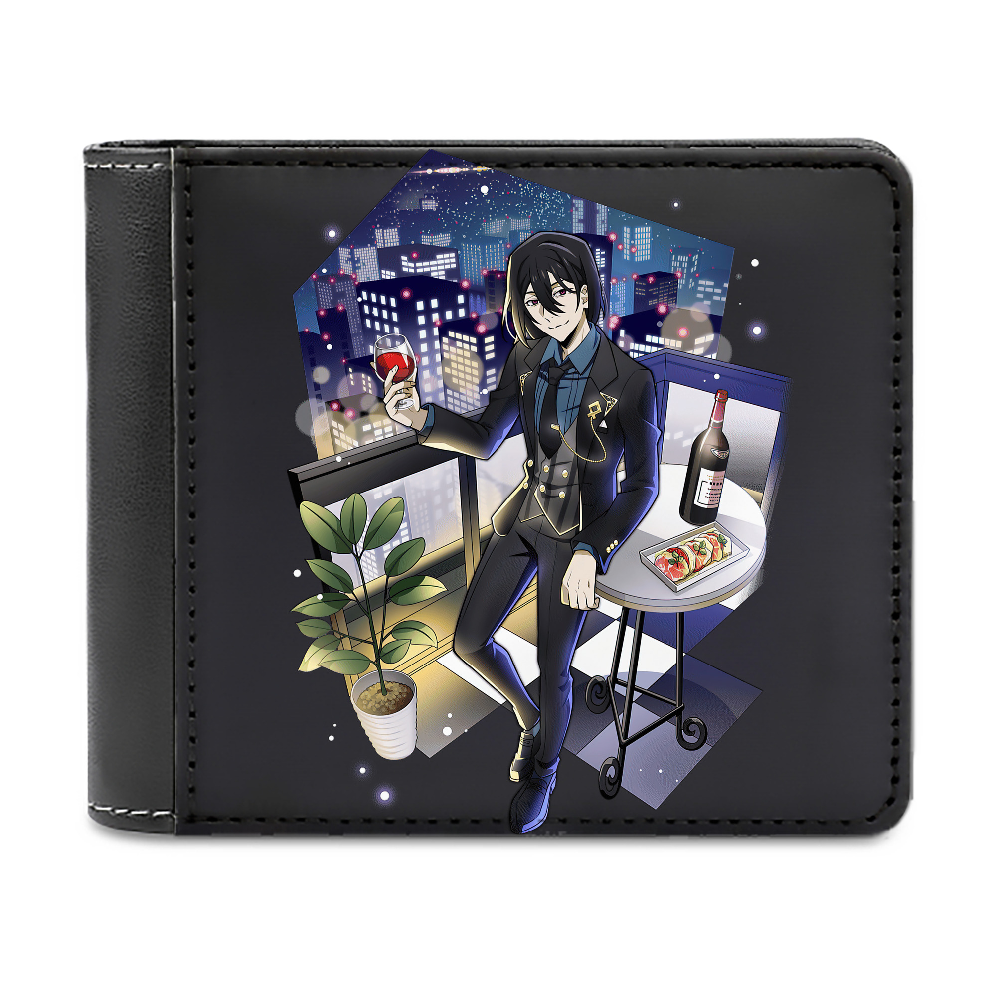 （画像用） 文豪ストレイドッグス Bungo Stray Dogs 二つ折り革財布