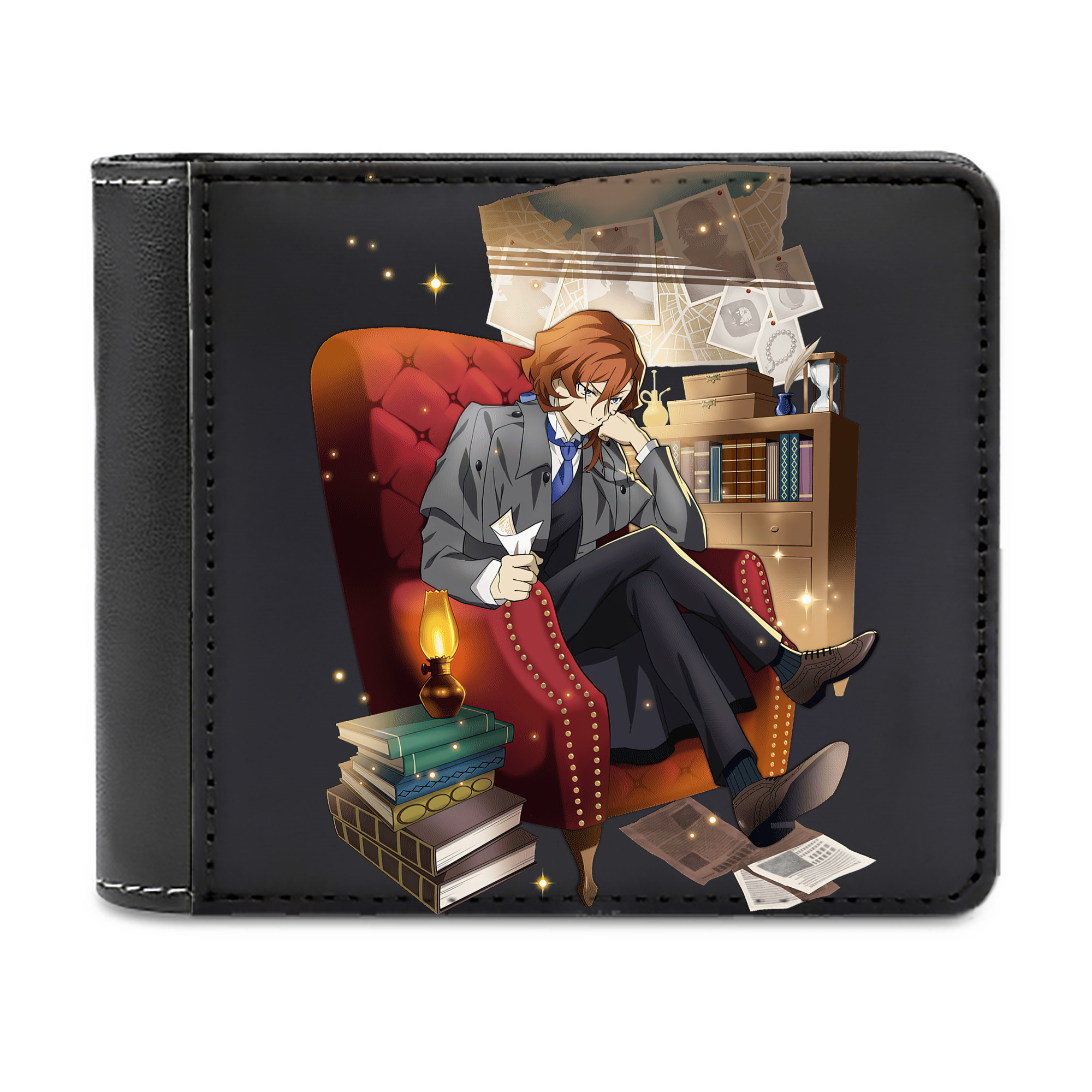 （画像用） 文豪ストレイドッグス Bungo Stray Dogs 二つ折り革財布