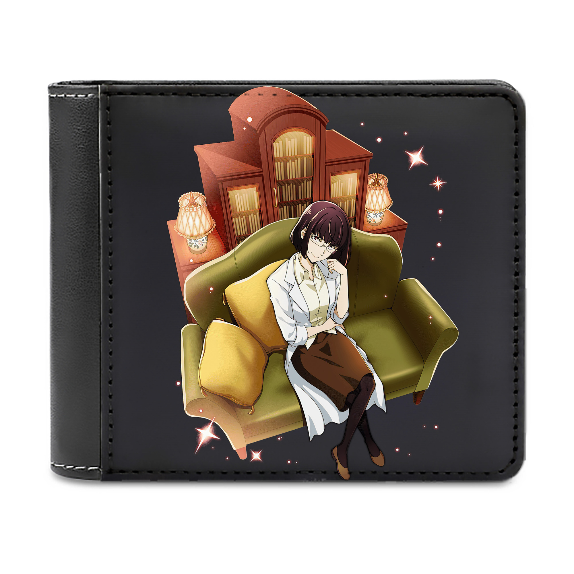（画像用） 文豪ストレイドッグス Bungo Stray Dogs 二つ折り革財布