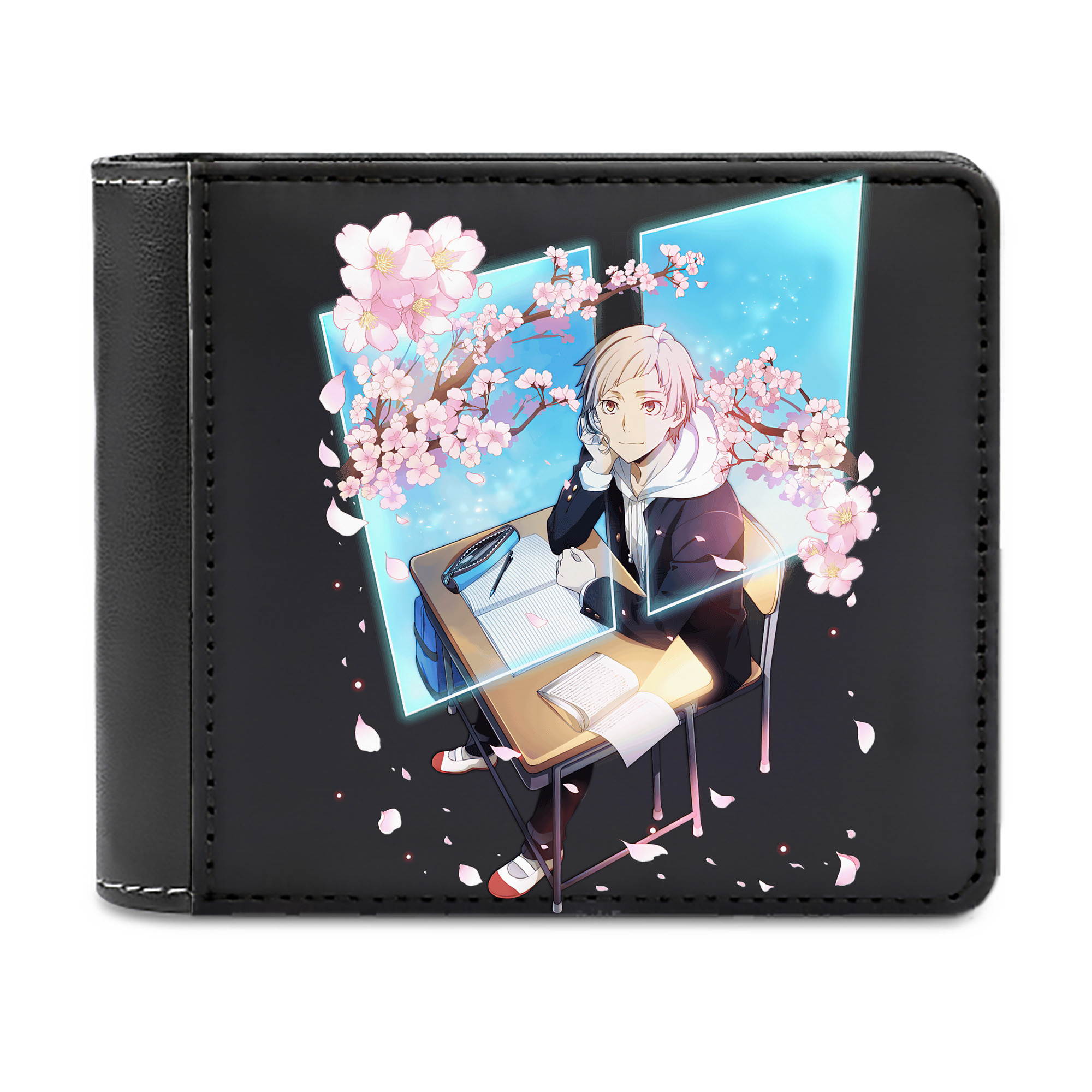 （画像用） 文豪ストレイドッグス Bungo Stray Dogs 二つ折り革財布