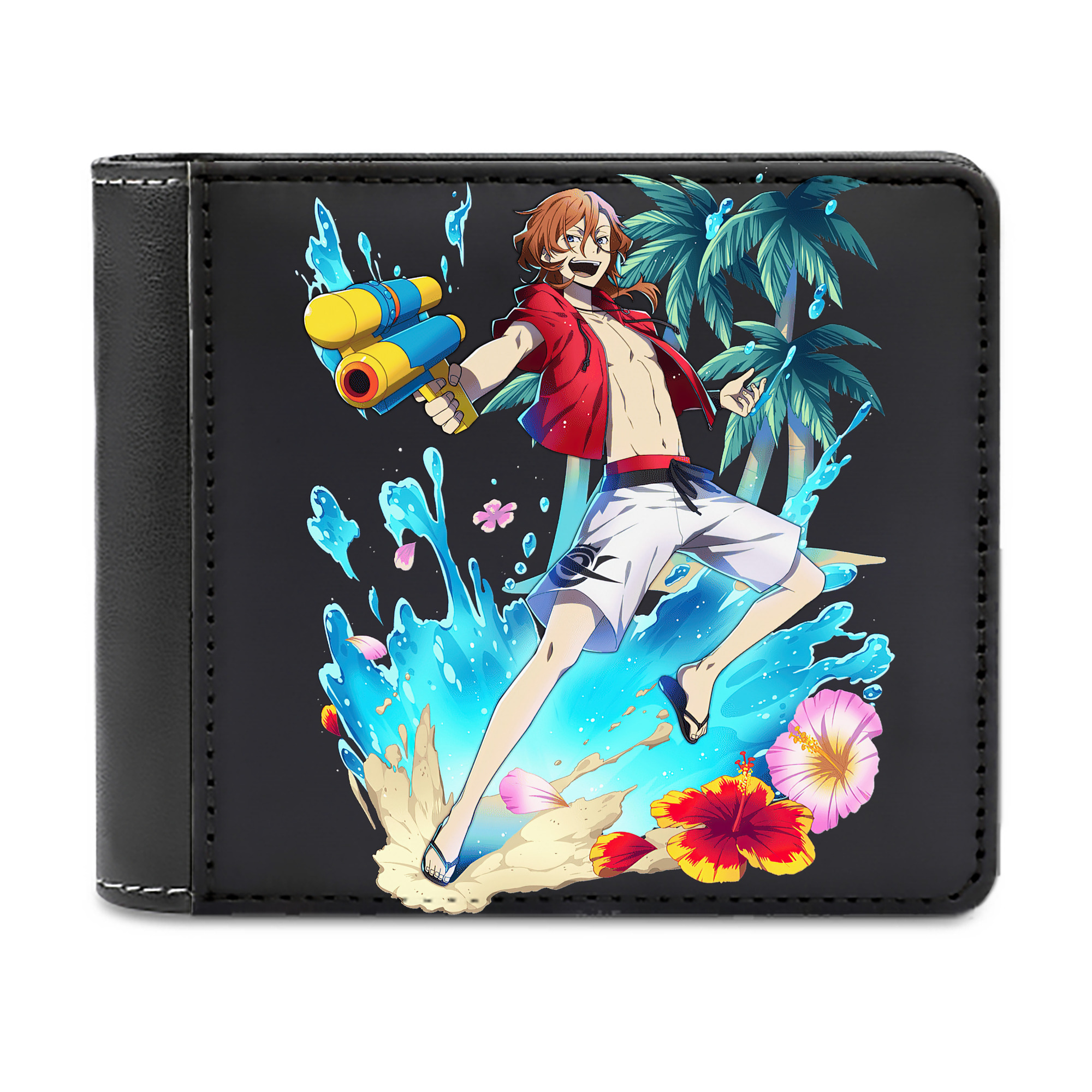 （画像用） 文豪ストレイドッグス Bungo Stray Dogs 二つ折り革財布