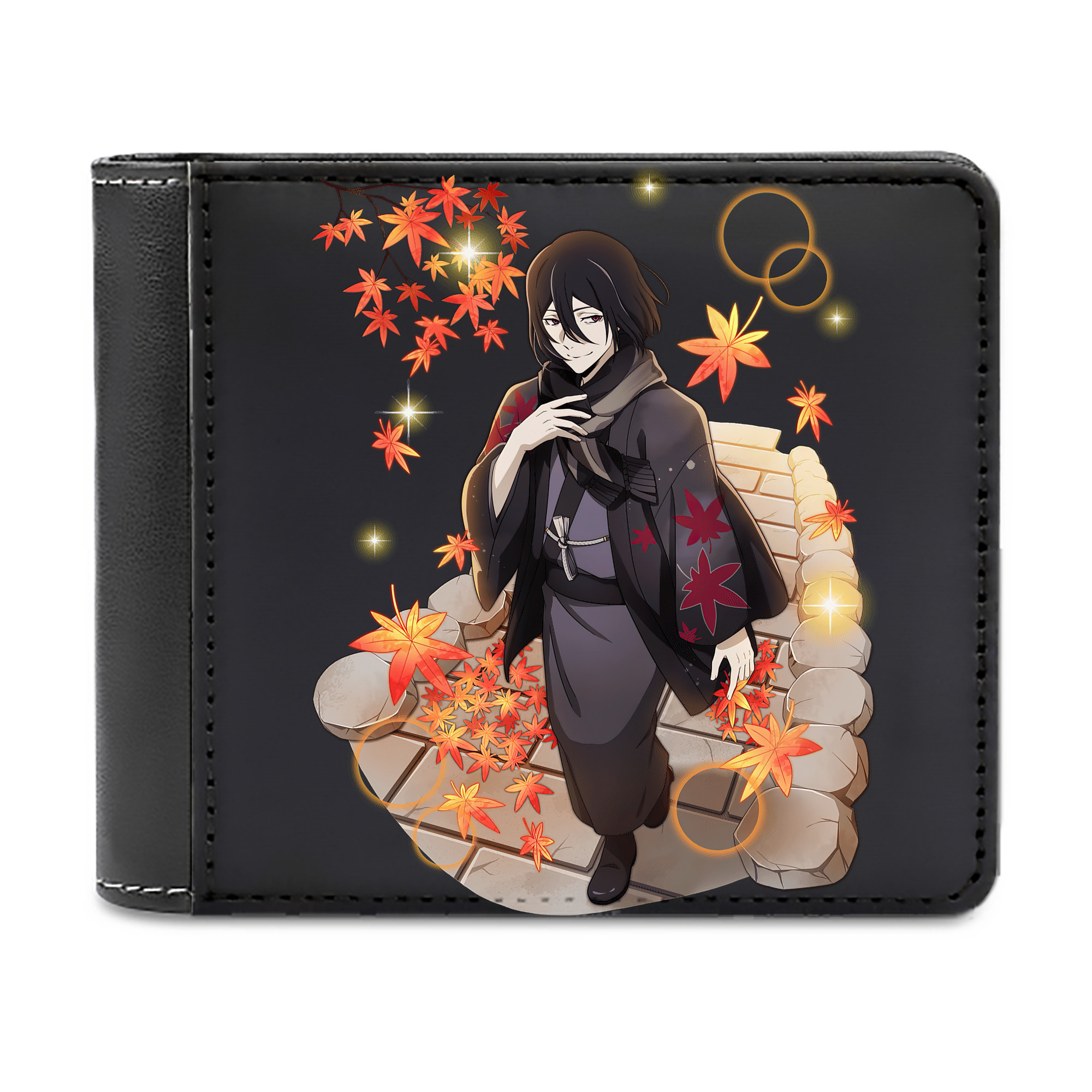 （画像用） 文豪ストレイドッグス Bungo Stray Dogs 二つ折り革財布