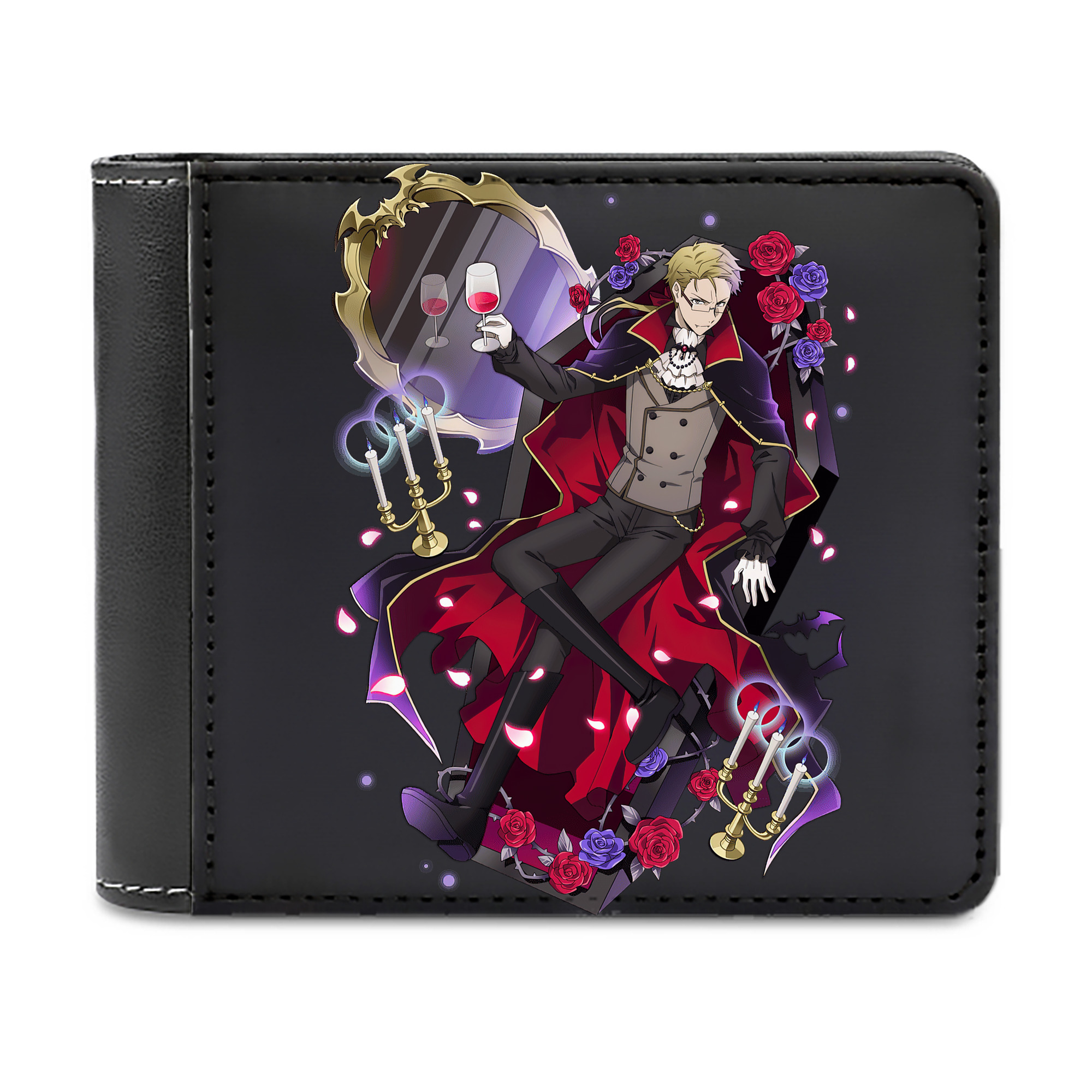 （画像用） 文豪ストレイドッグス Bungo Stray Dogs 二つ折り革財布