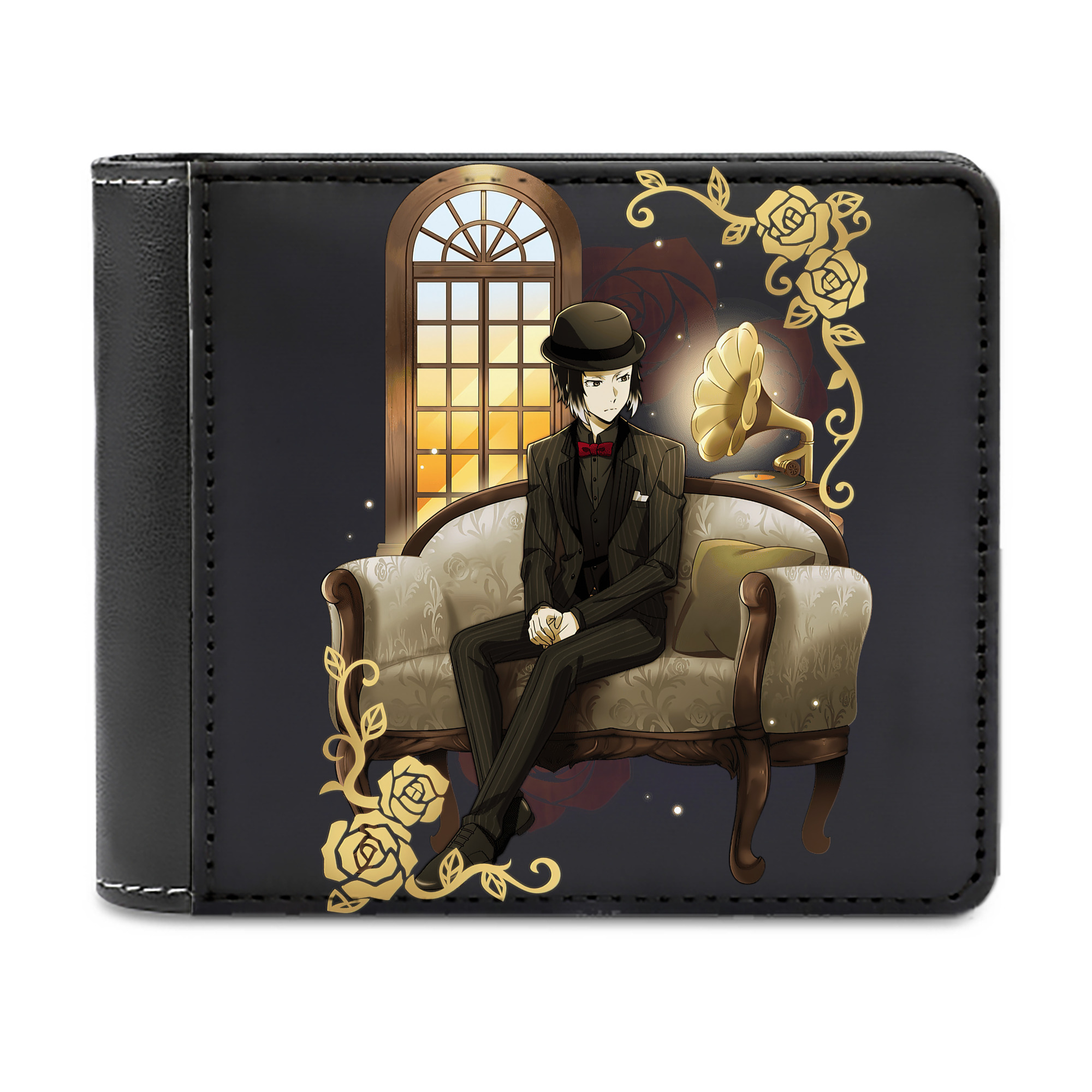 （画像用） 文豪ストレイドッグス Bungo Stray Dogs 二つ折り革財布