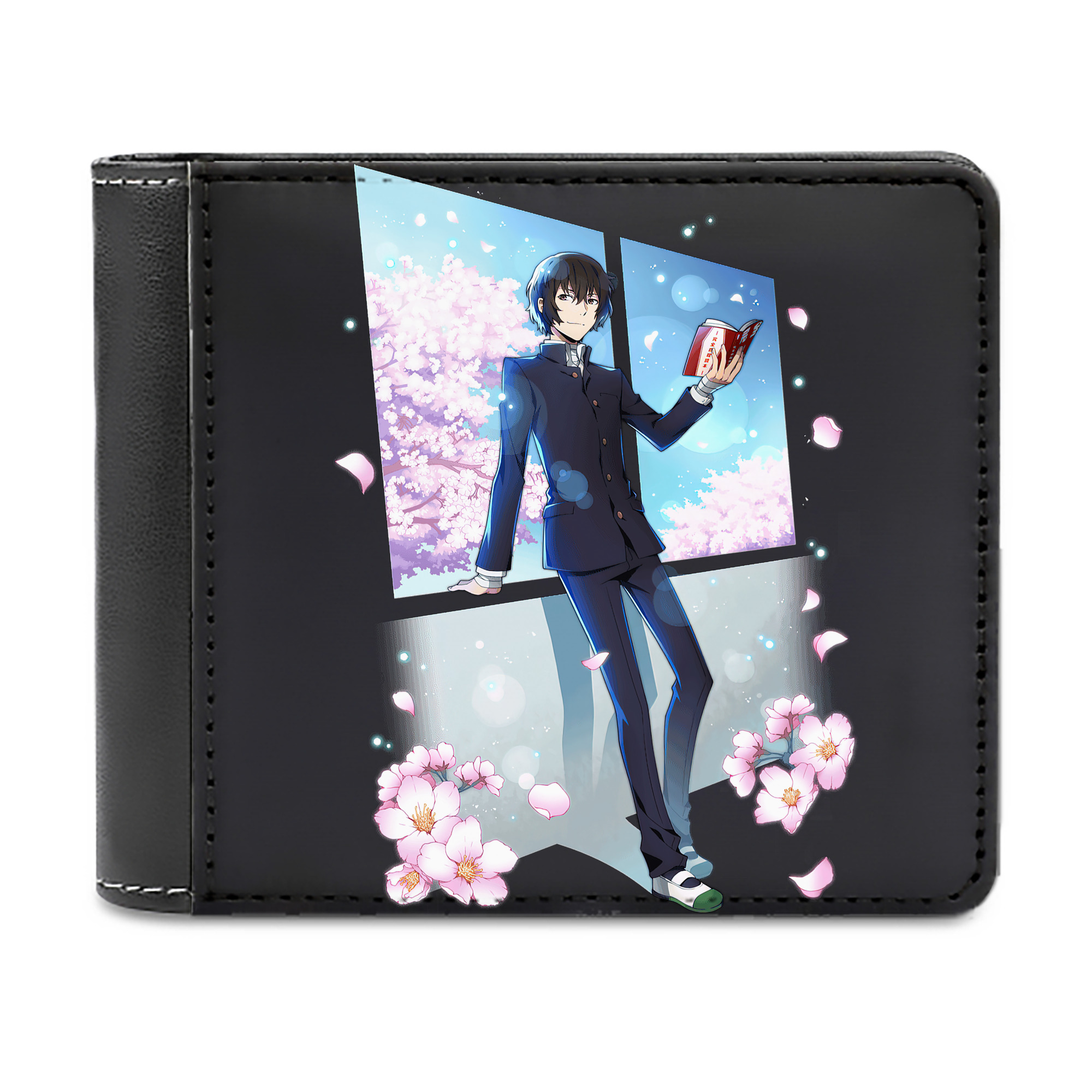 （画像用） 文豪ストレイドッグス Bungo Stray Dogs 二つ折り革財布