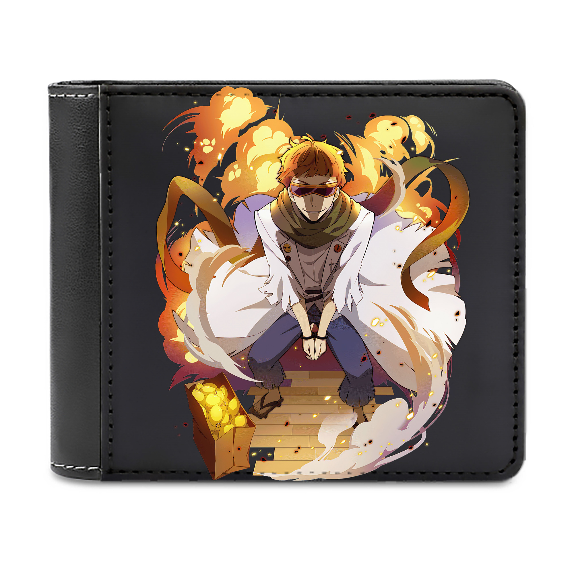 （画像用） 文豪ストレイドッグス Bungo Stray Dogs 二つ折り革財布