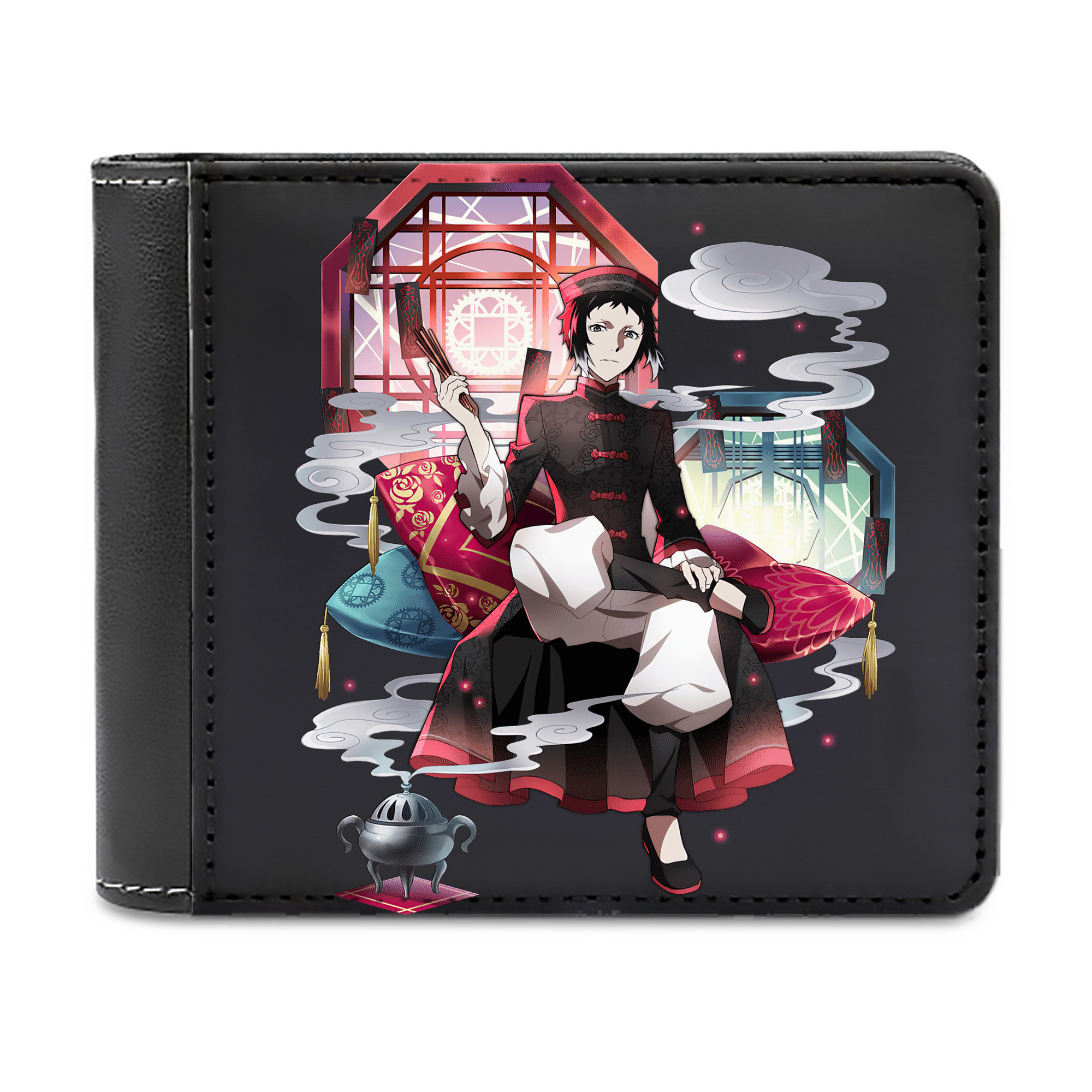 （画像用） 文豪ストレイドッグス Bungo Stray Dogs 二つ折り革財布