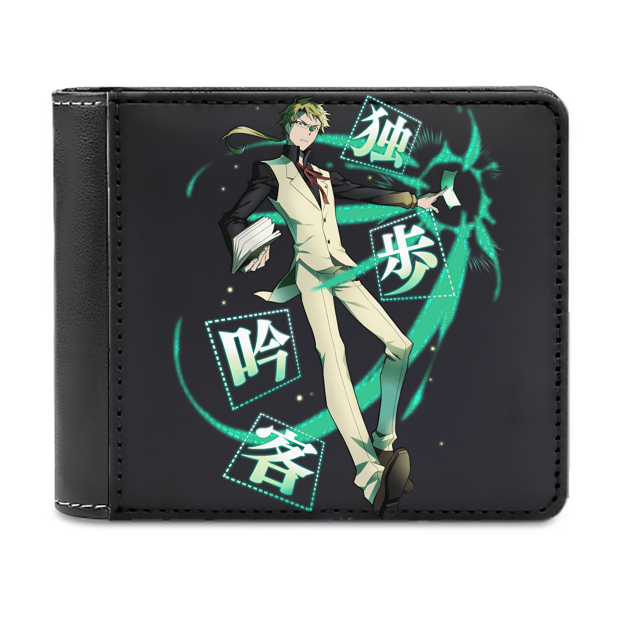 （画像用） 文豪ストレイドッグス Bungo Stray Dogs 二つ折り革財布