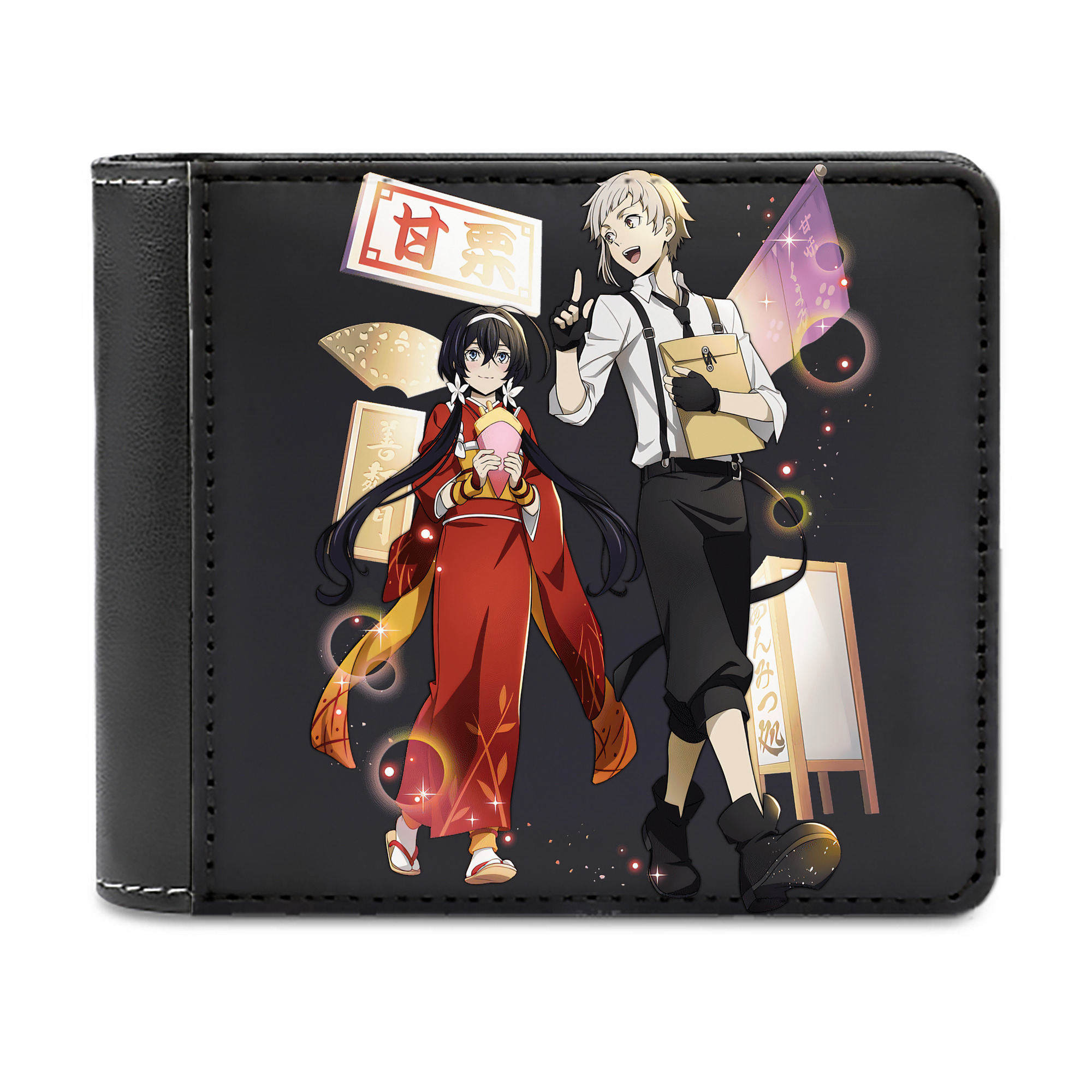 （画像用） 文豪ストレイドッグス Bungo Stray Dogs 二つ折り革財布