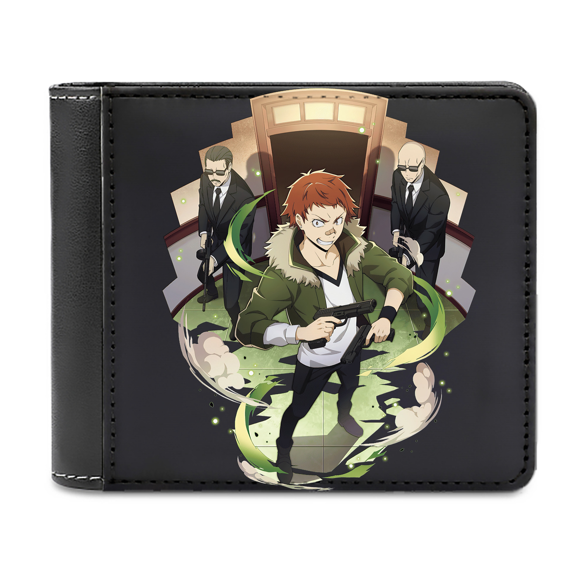 （画像用） 文豪ストレイドッグス Bungo Stray Dogs 二つ折り革財布