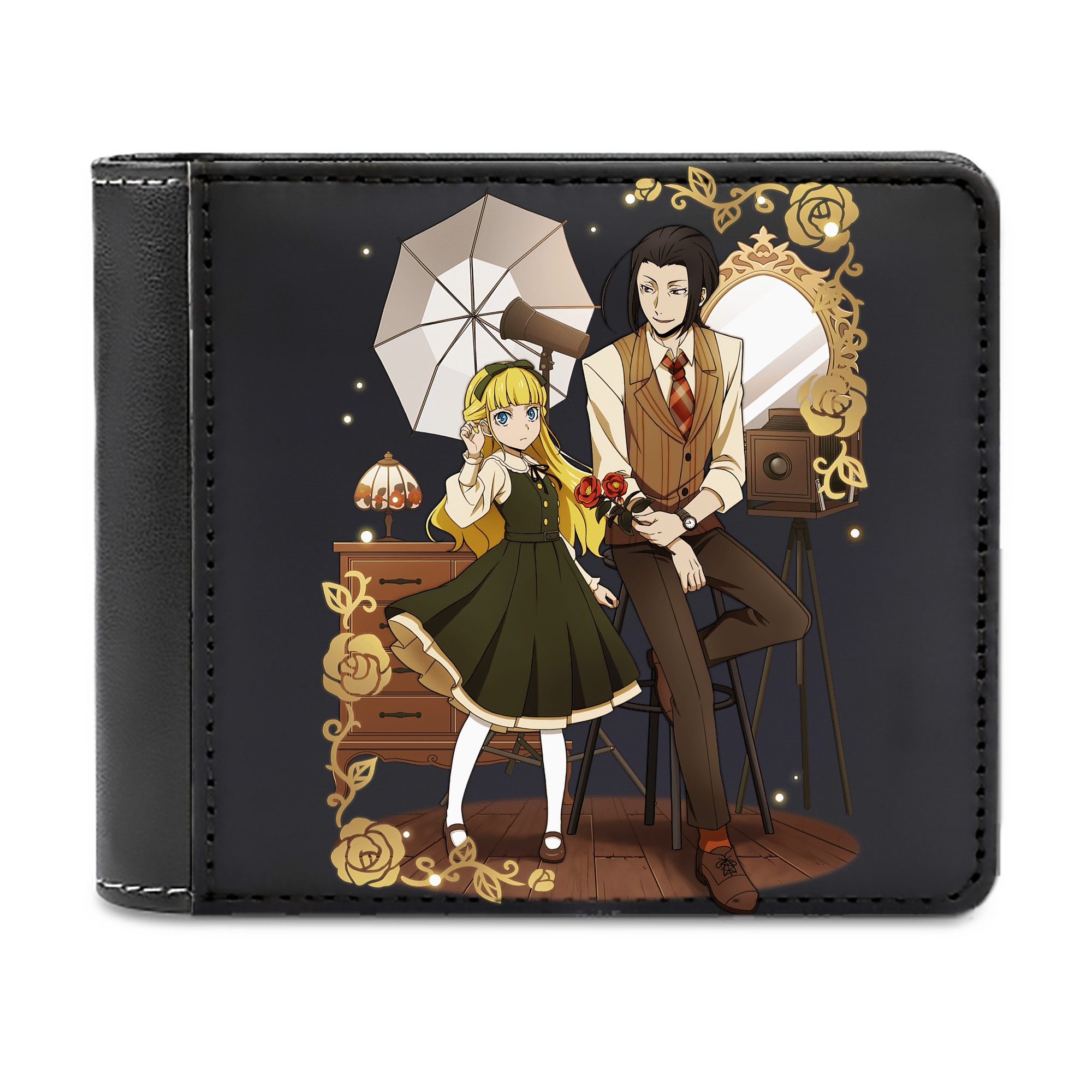 （画像用） 文豪ストレイドッグス Bungo Stray Dogs 二つ折り革財布