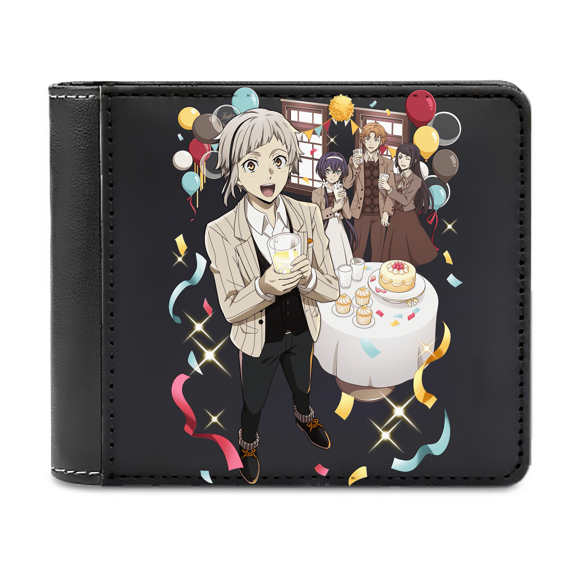 （画像用） 文豪ストレイドッグス Bungo Stray Dogs 二つ折り革財布
