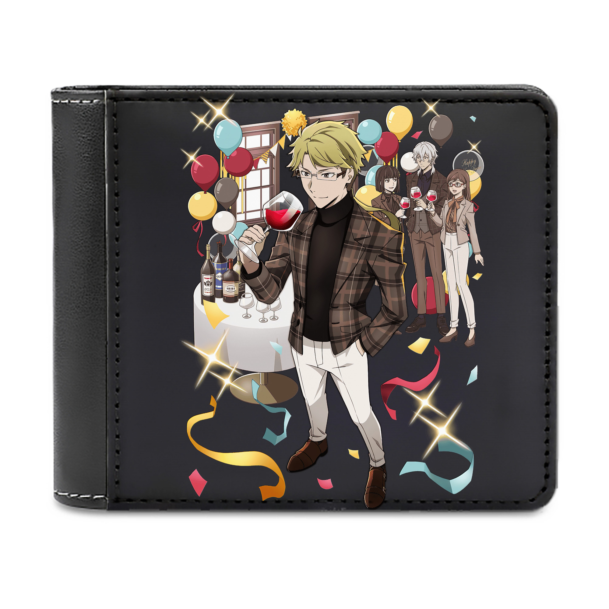 （画像用） 文豪ストレイドッグス Bungo Stray Dogs 二つ折り革財布