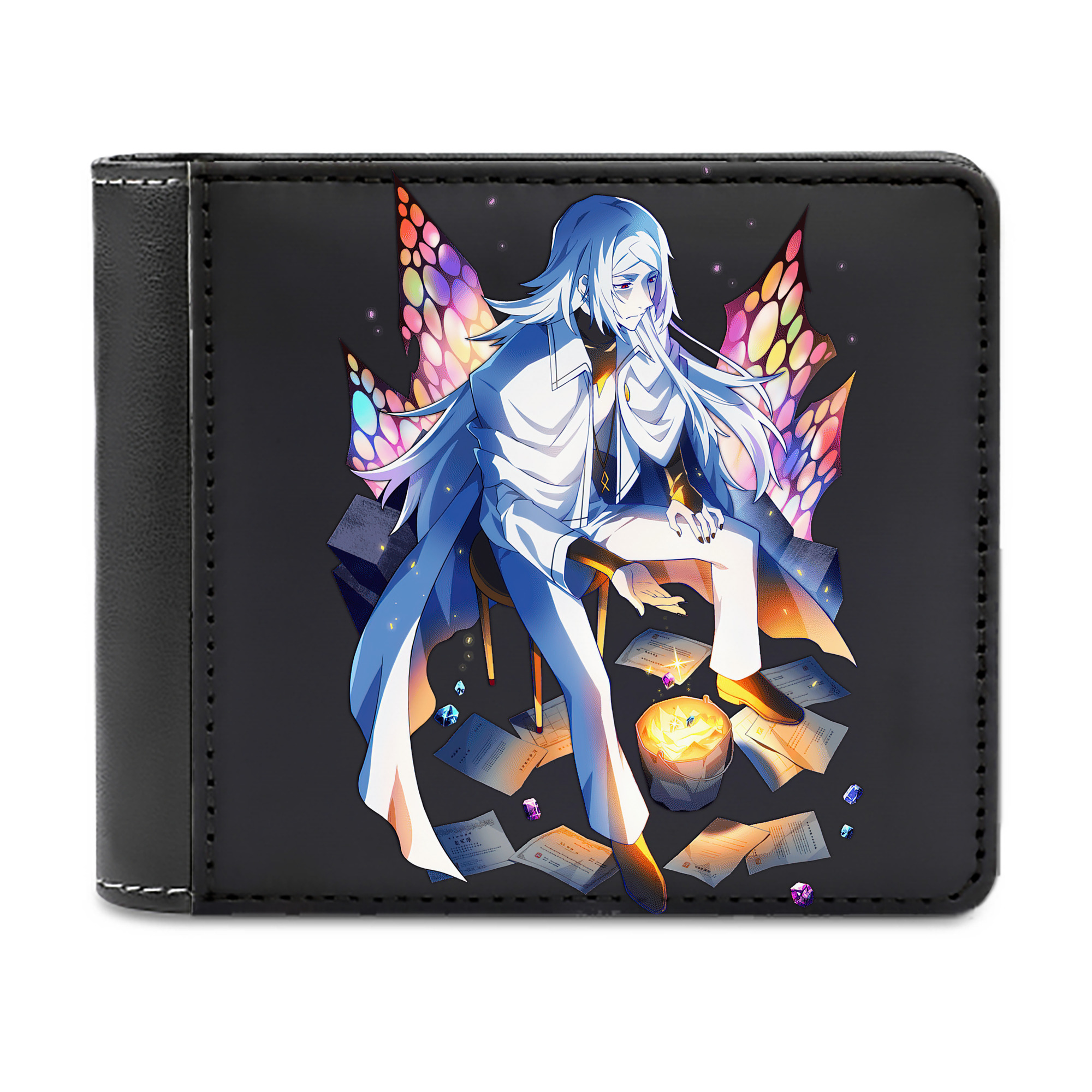 （画像用） 文豪ストレイドッグス Bungo Stray Dogs 二つ折り革財布