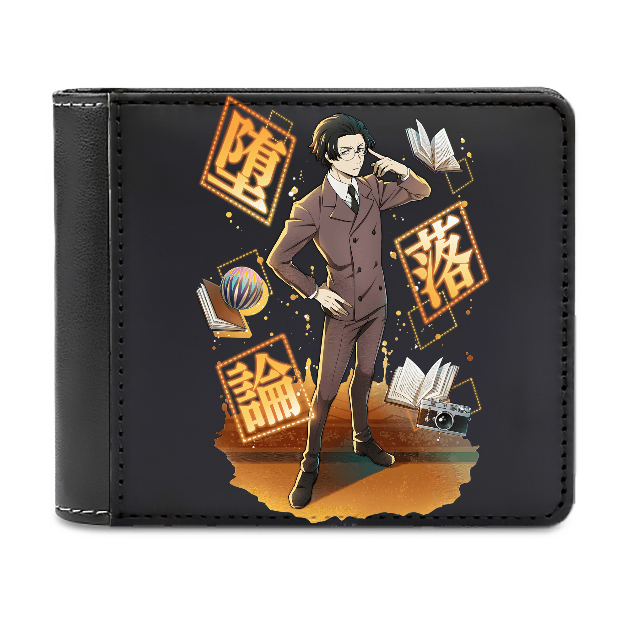 （画像用） 文豪ストレイドッグス Bungo Stray Dogs 二つ折り革財布