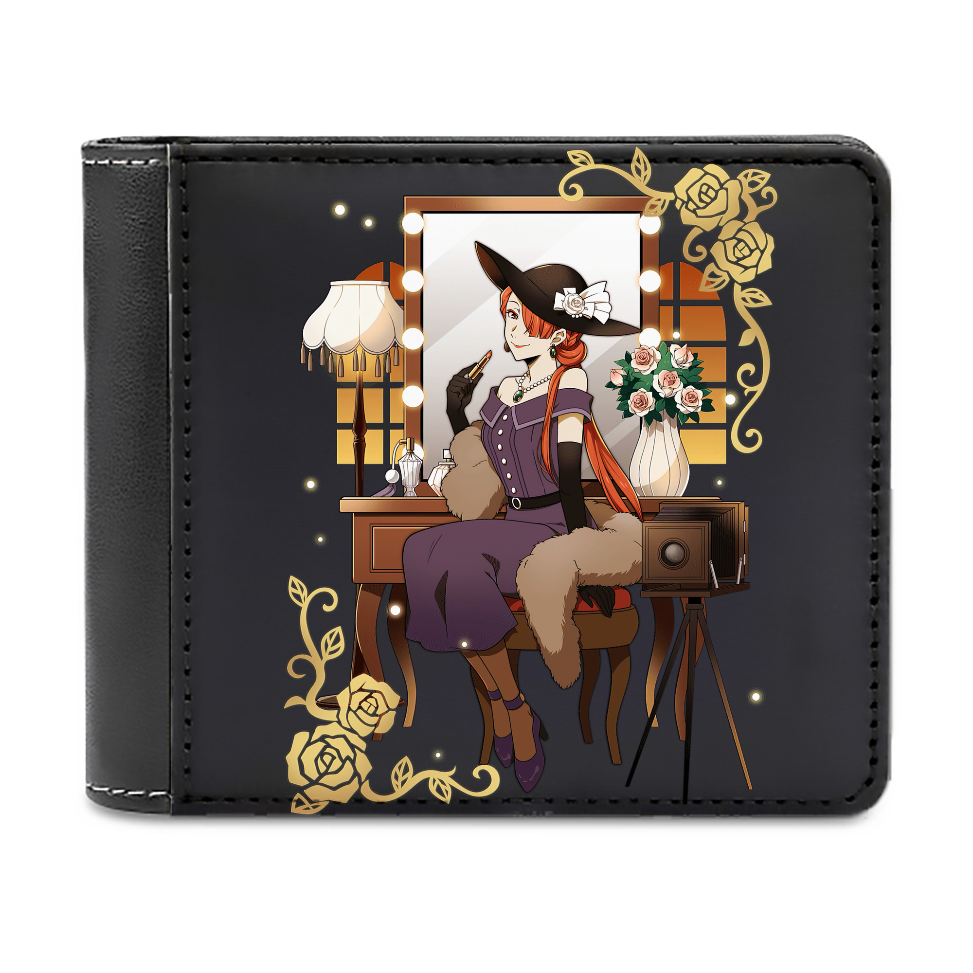 （画像用） 文豪ストレイドッグス Bungo Stray Dogs 二つ折り革財布
