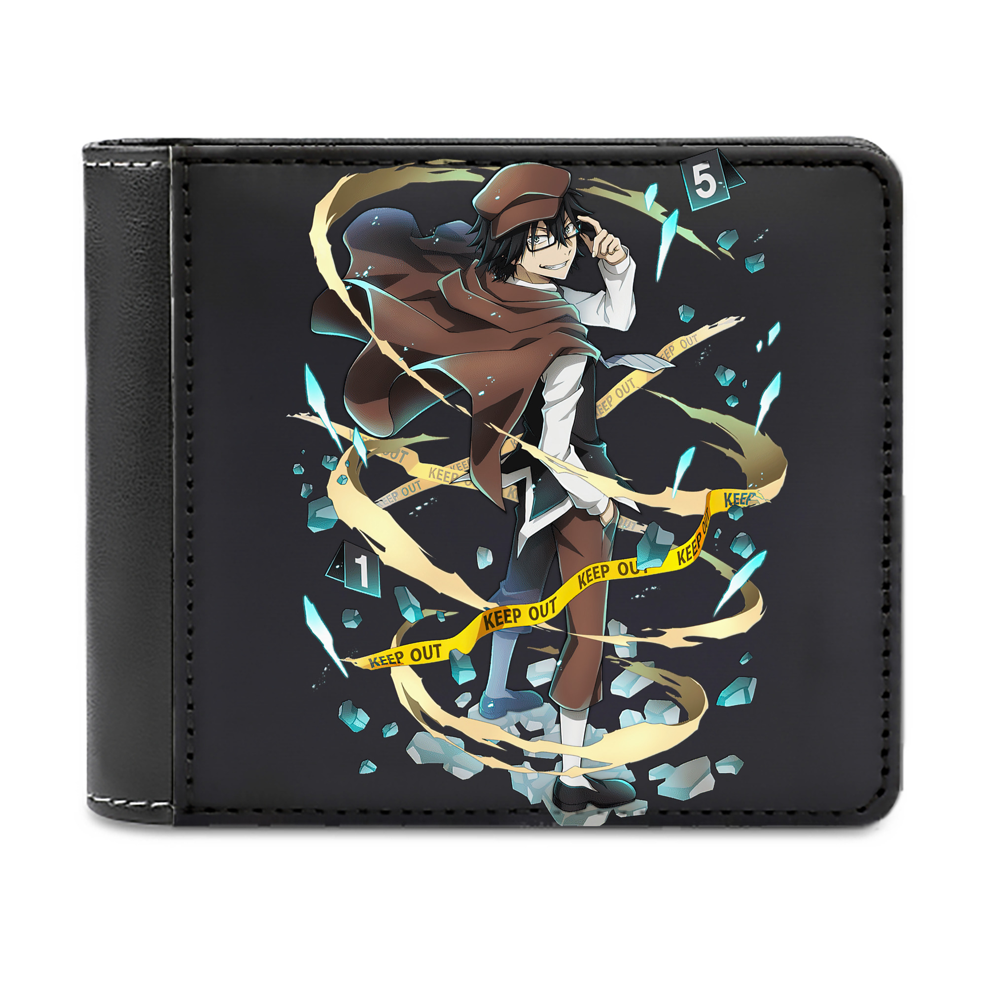 （画像用） 文豪ストレイドッグス Bungo Stray Dogs 二つ折り革財布