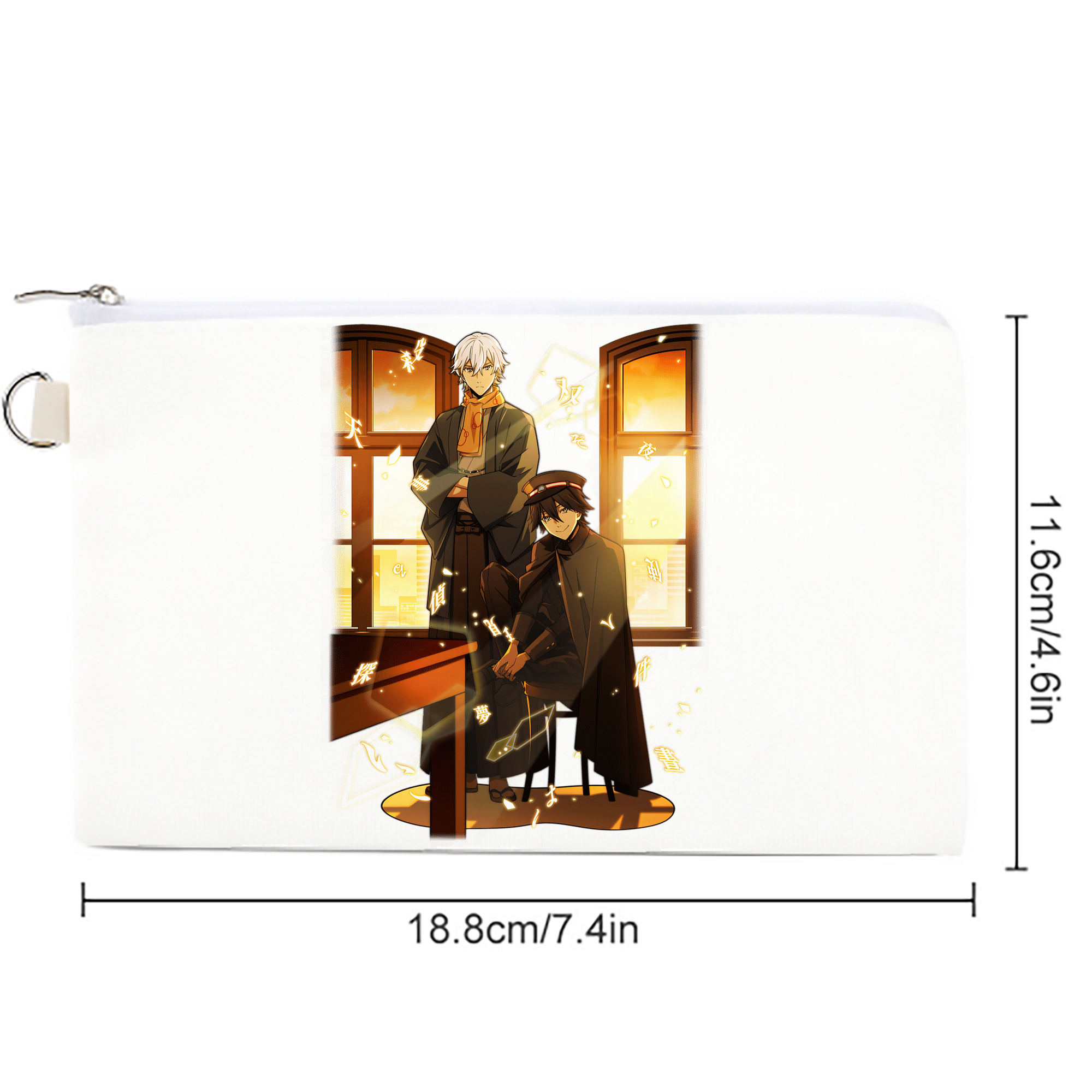 文豪ストレイドッグス Bungo Stray Dogs キャンバス生地ポーチ　小物入れ