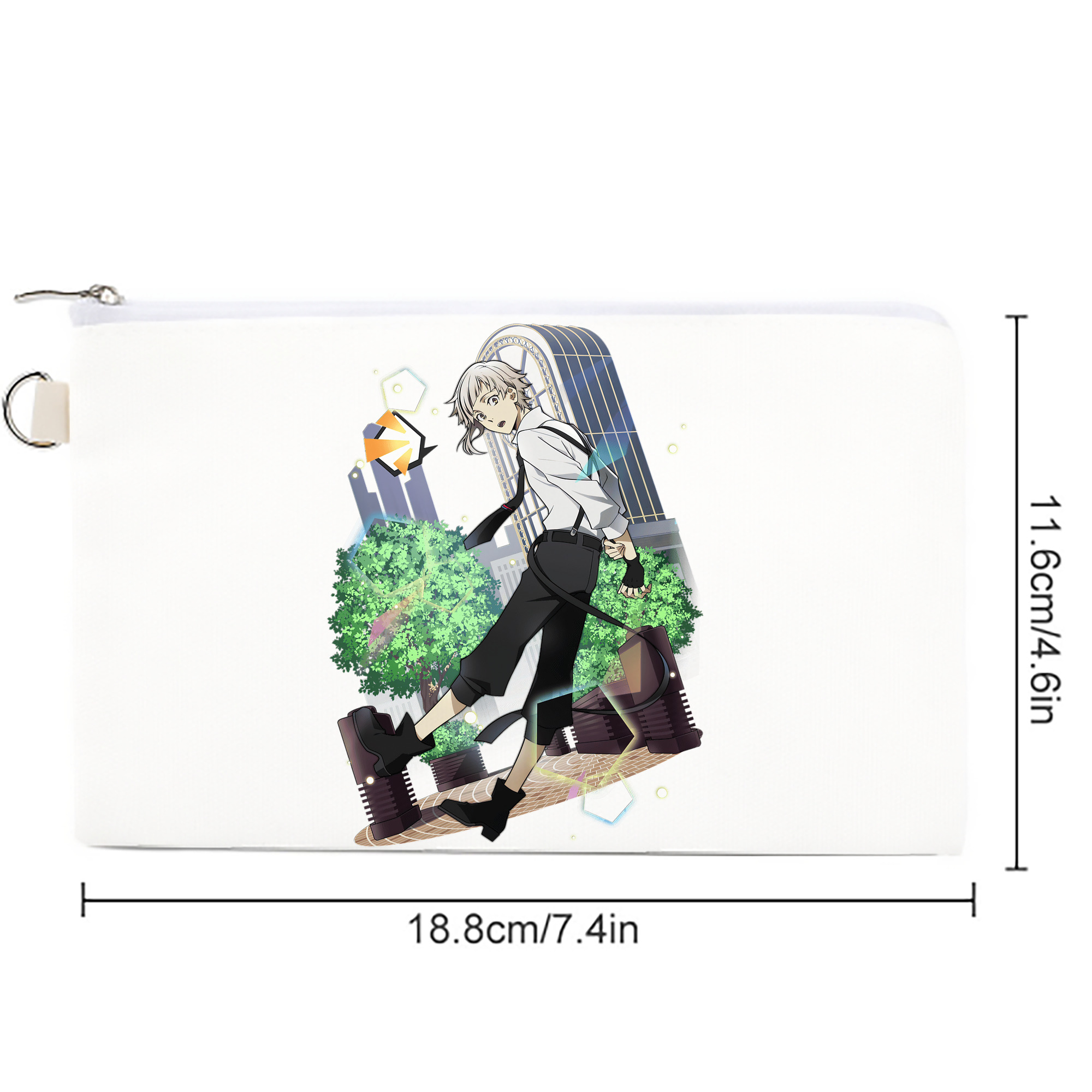 文豪ストレイドッグス Bungo Stray Dogs キャンバス生地ポーチ　小物入れ