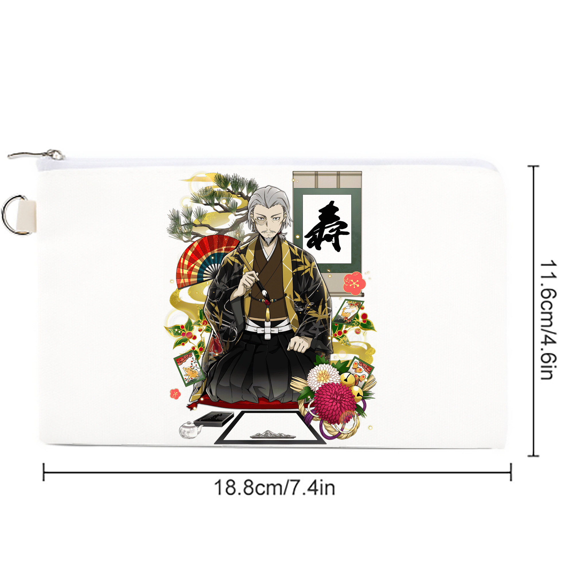 文豪ストレイドッグス Bungo Stray Dogs キャンバス生地ポーチ　小物入れ