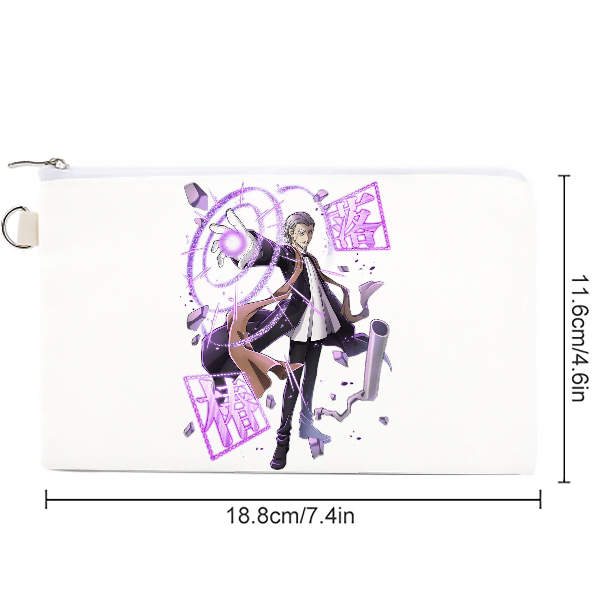 文豪ストレイドッグス Bungo Stray Dogs キャンバス生地ポーチ　小物入れ