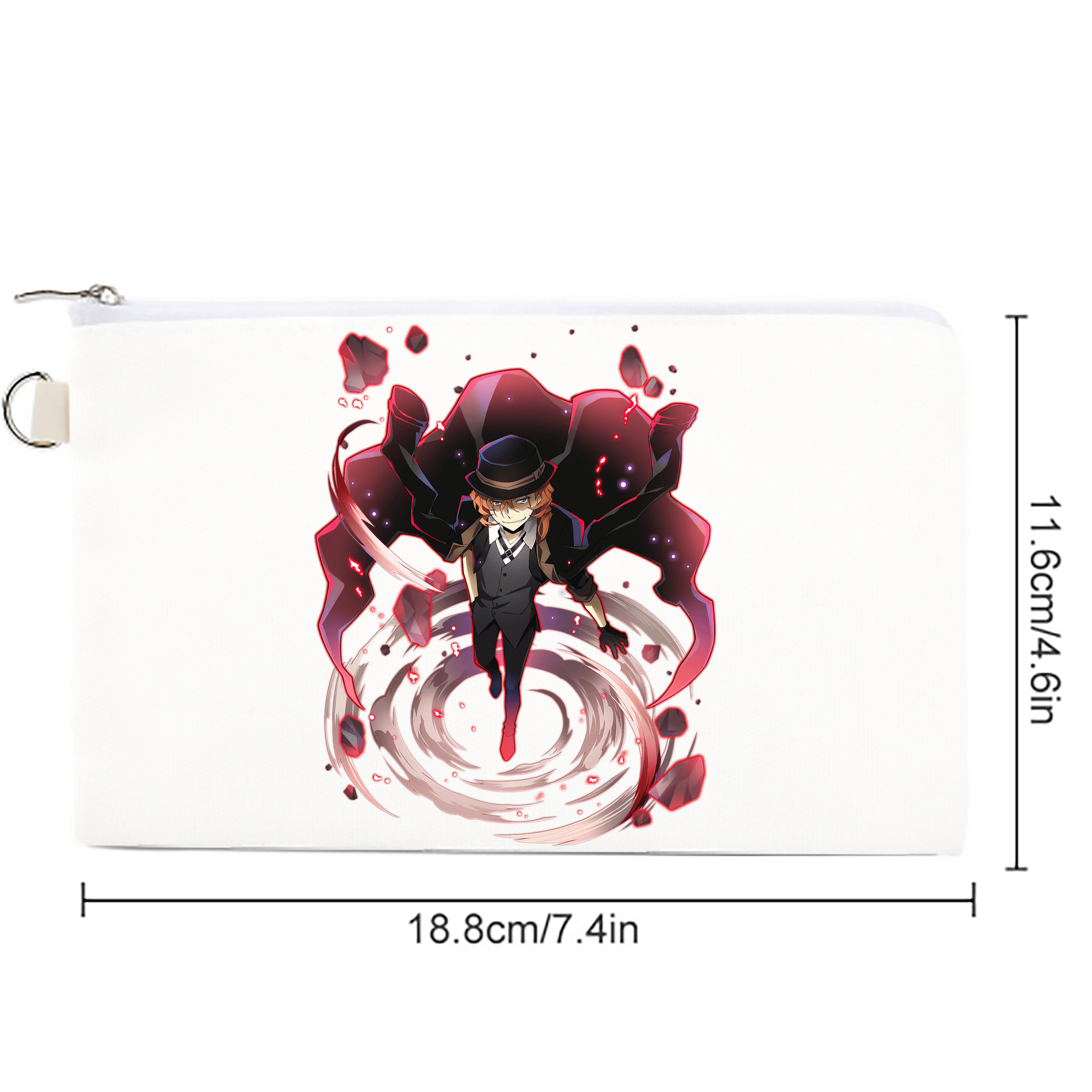 文豪ストレイドッグス Bungo Stray Dogs キャンバス生地ポーチ　小物入れ