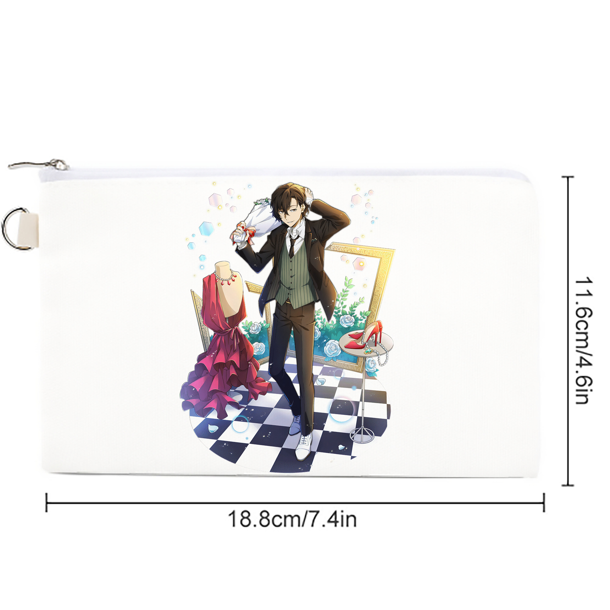 文豪ストレイドッグス Bungo Stray Dogs キャンバス生地ポーチ　小物入れ