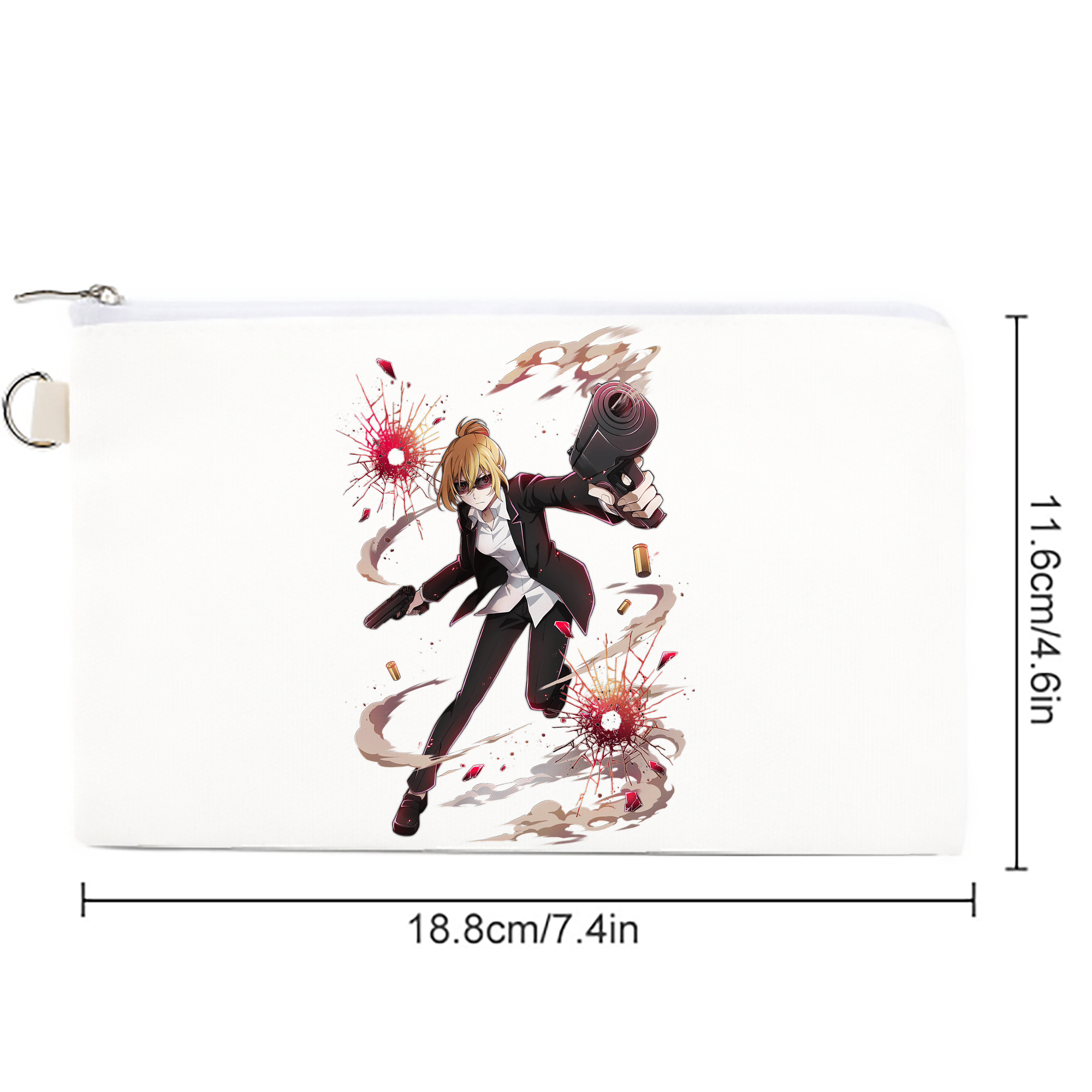 文豪ストレイドッグス Bungo Stray Dogs キャンバス生地ポーチ　小物入れ
