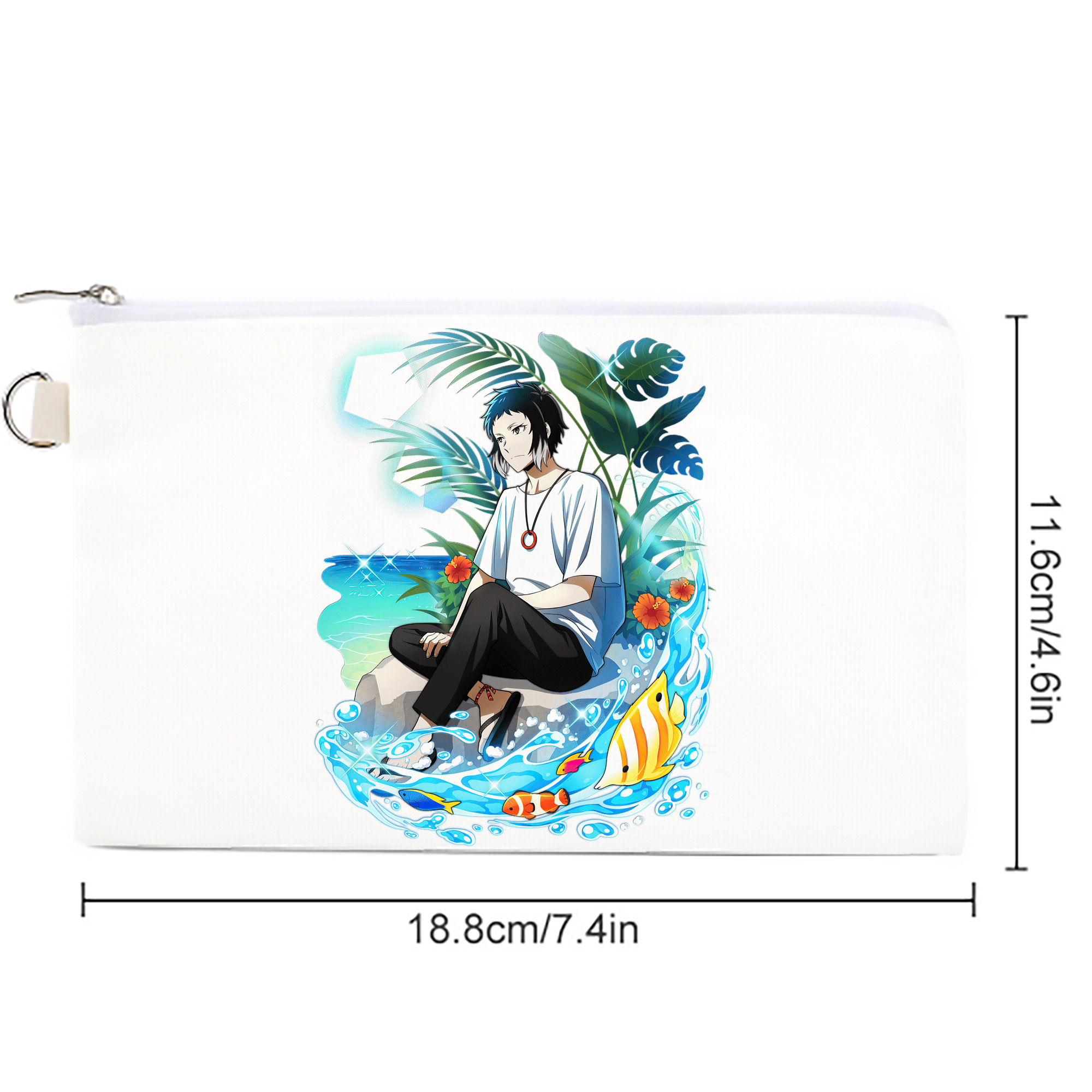 文豪ストレイドッグス Bungo Stray Dogs キャンバス生地ポーチ　小物入れ