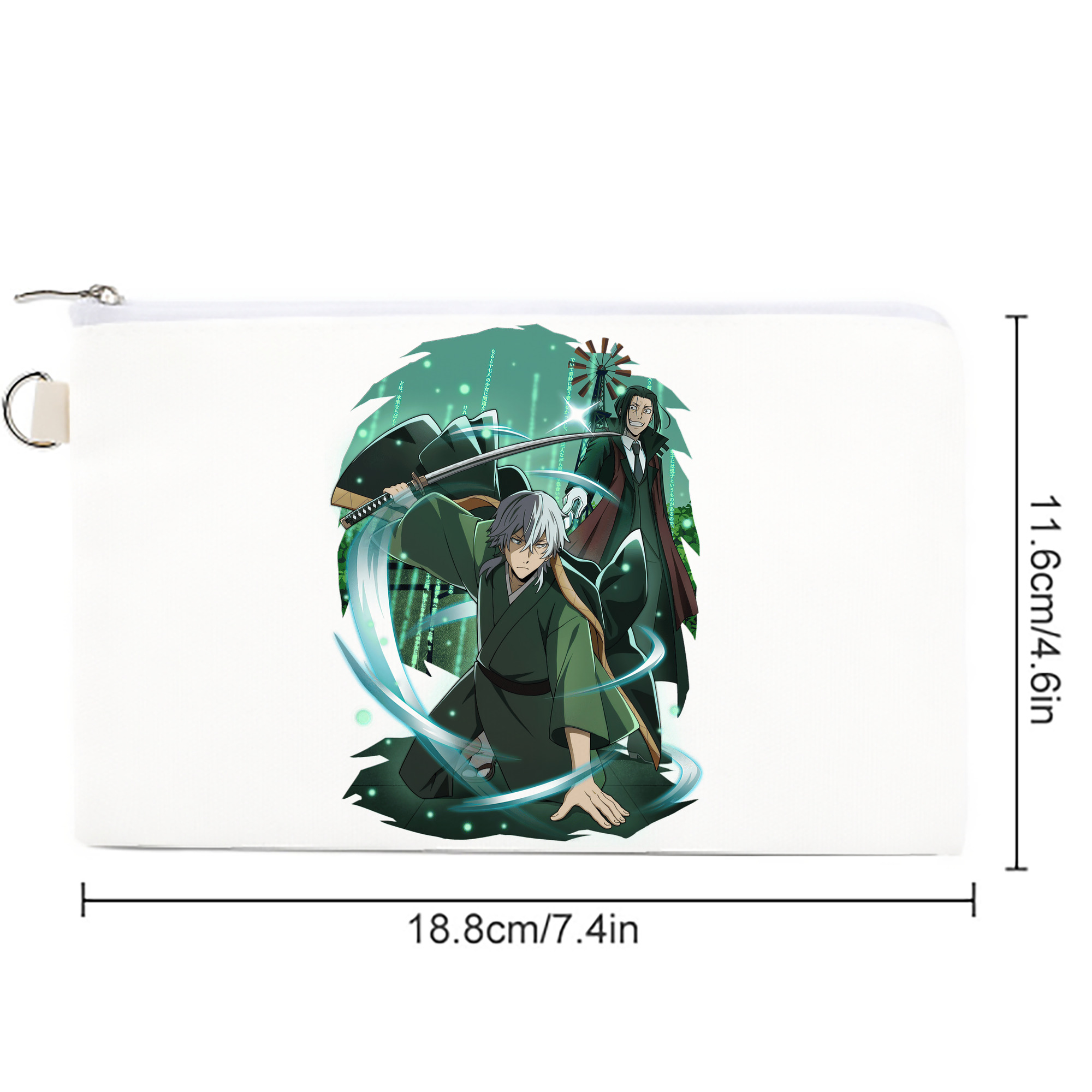 文豪ストレイドッグス Bungo Stray Dogs キャンバス生地ポーチ　小物入れ