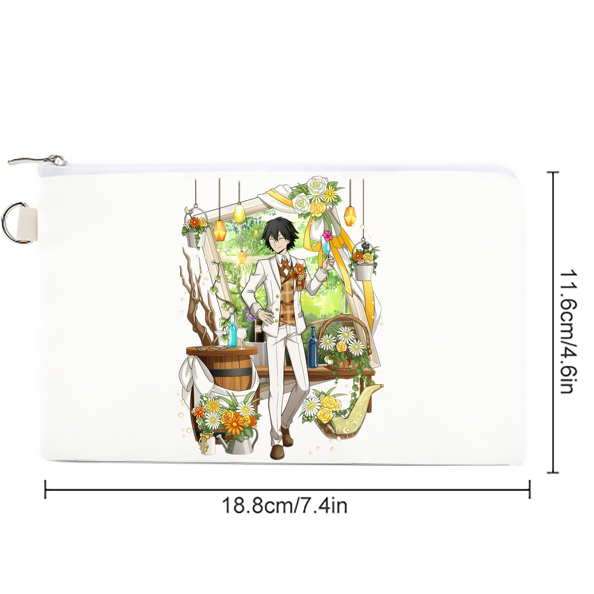 文豪ストレイドッグス Bungo Stray Dogs キャンバス生地ポーチ　小物入れ