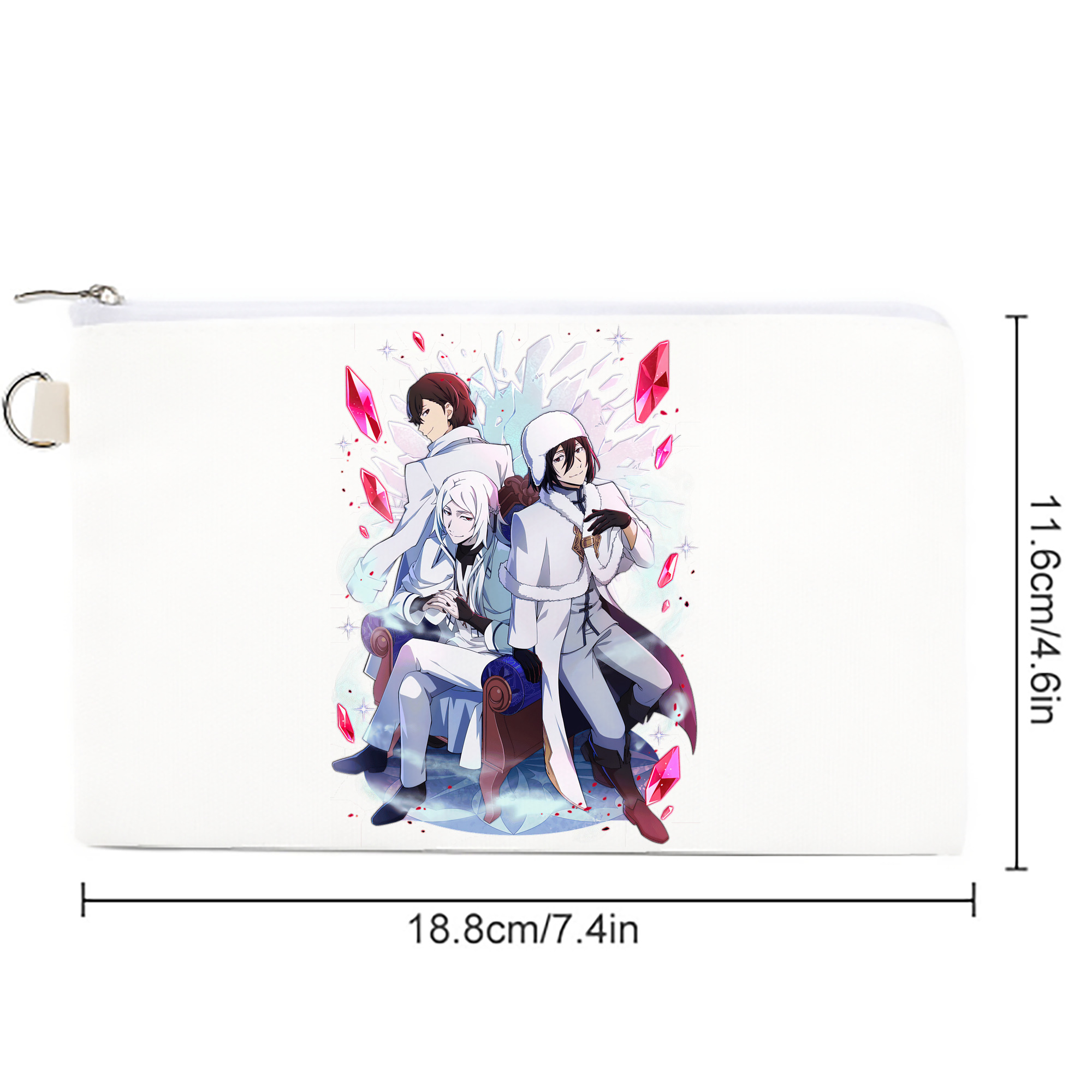 文豪ストレイドッグス Bungo Stray Dogs キャンバス生地ポーチ　小物入れ