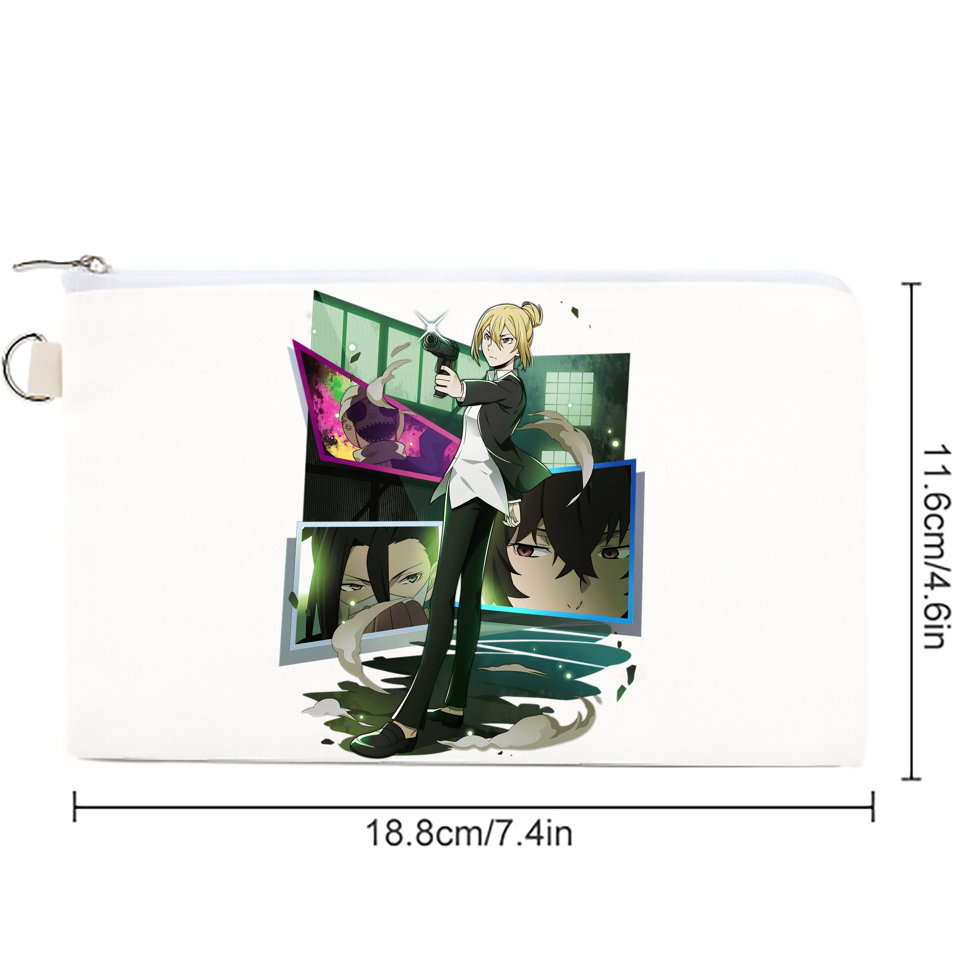 文豪ストレイドッグス Bungo Stray Dogs キャンバス生地ポーチ　小物入れ