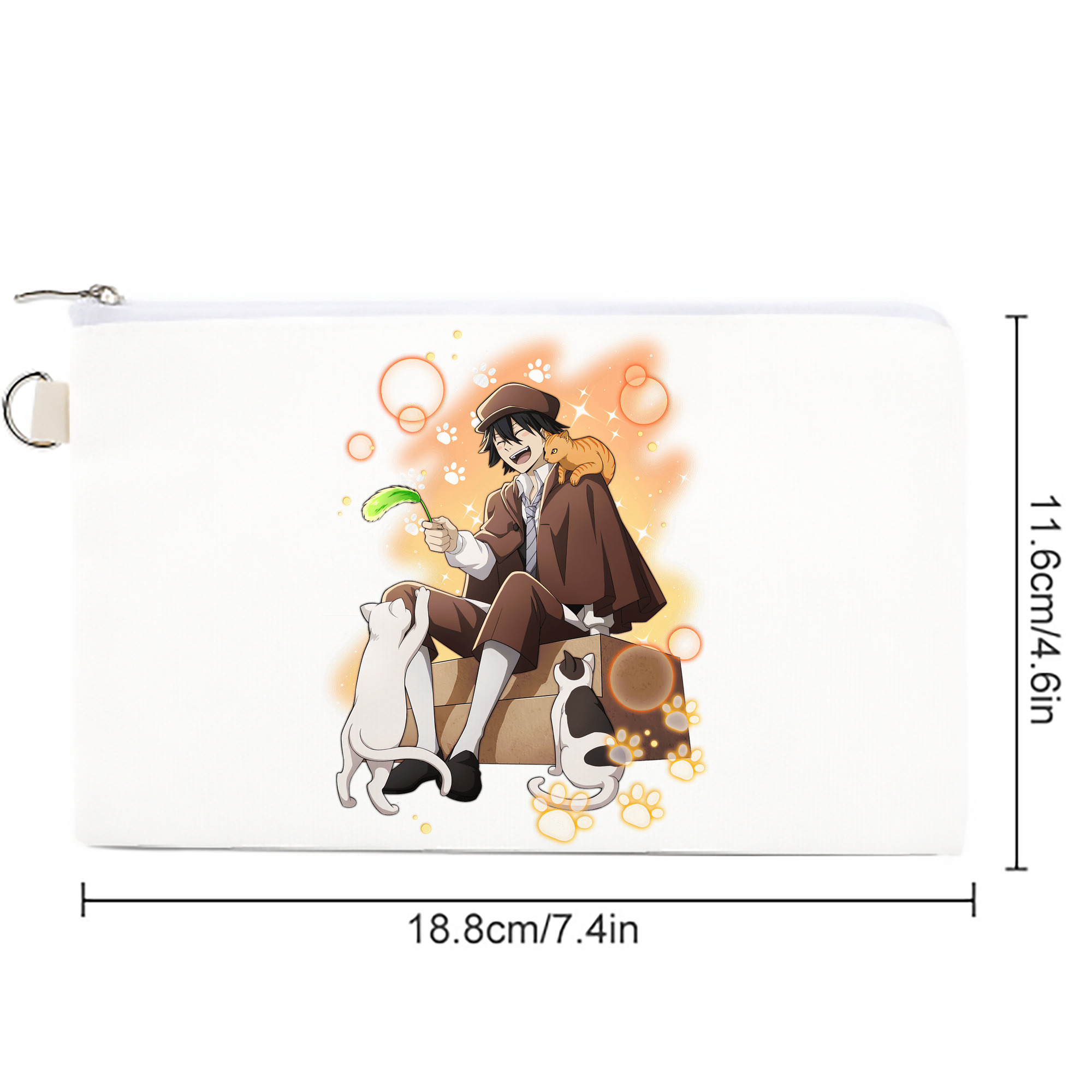 文豪ストレイドッグス Bungo Stray Dogs キャンバス生地ポーチ　小物入れ